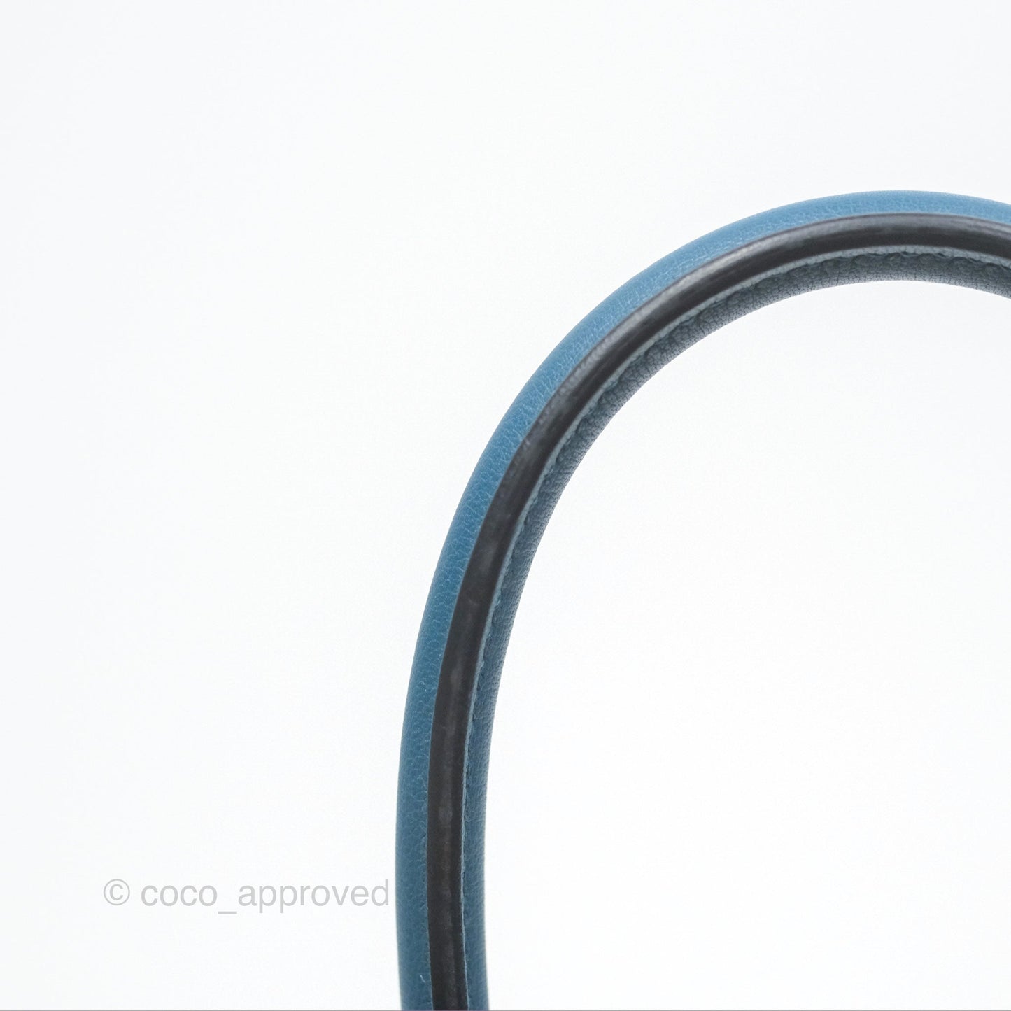 Hermes Birkin 25 Retourne Bleu Colvert Swift Gold Hardware