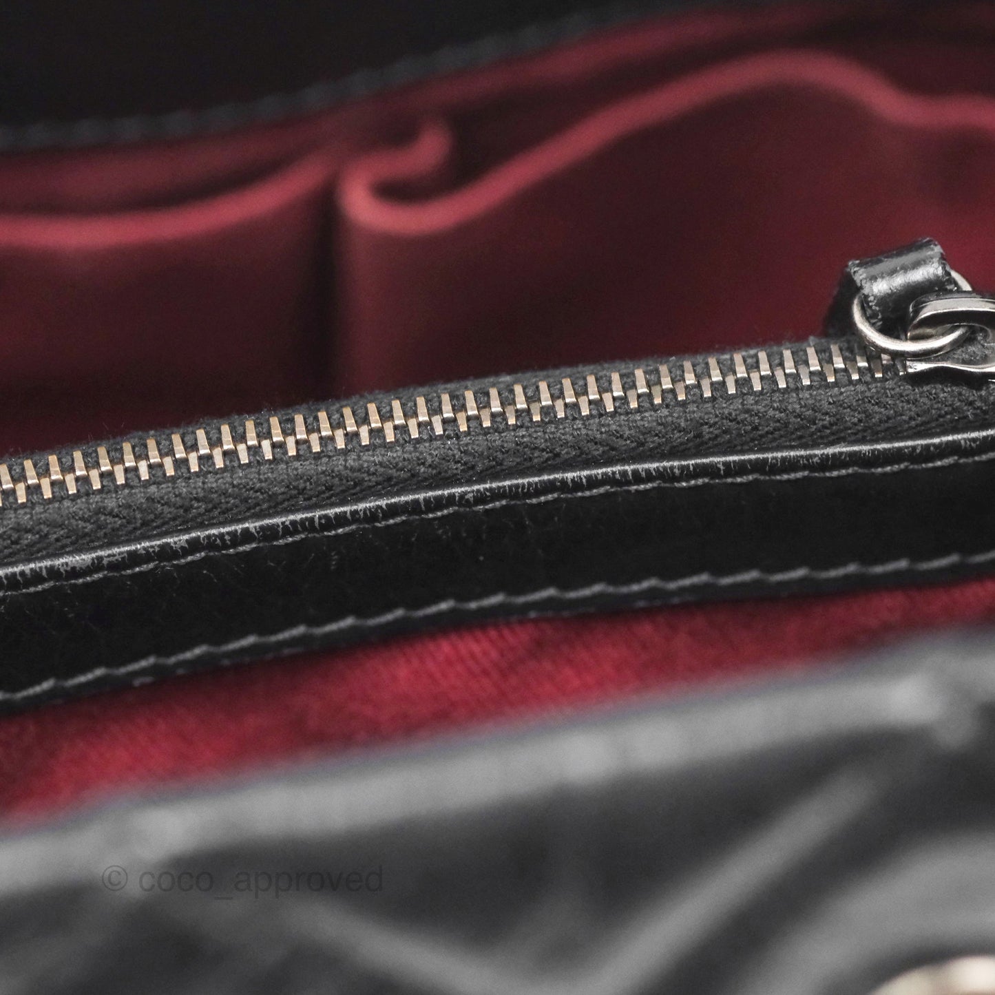 Chanel Large Shopping Tote Black Ruthenium Hardware