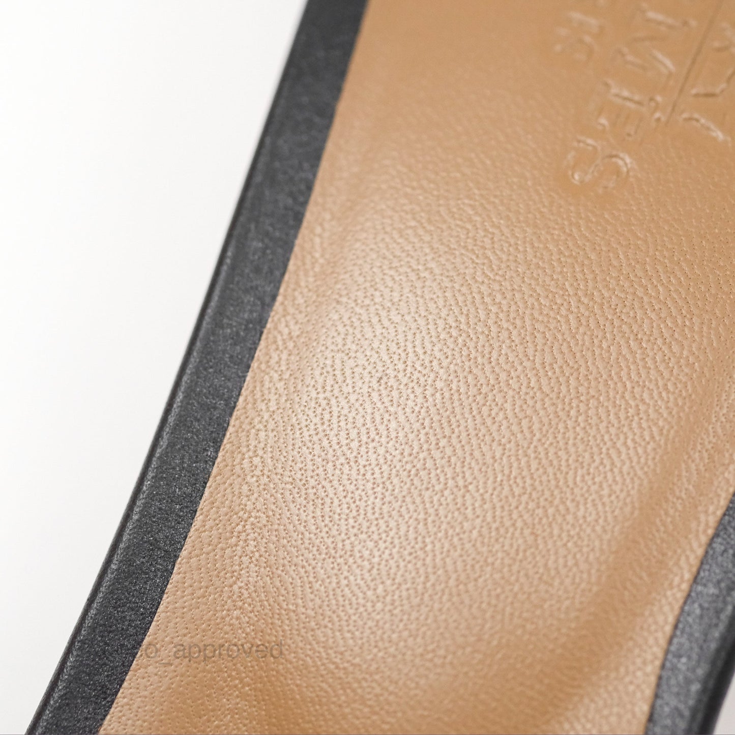 Hermès Oasis Noir 89 Sandals Size 36.5