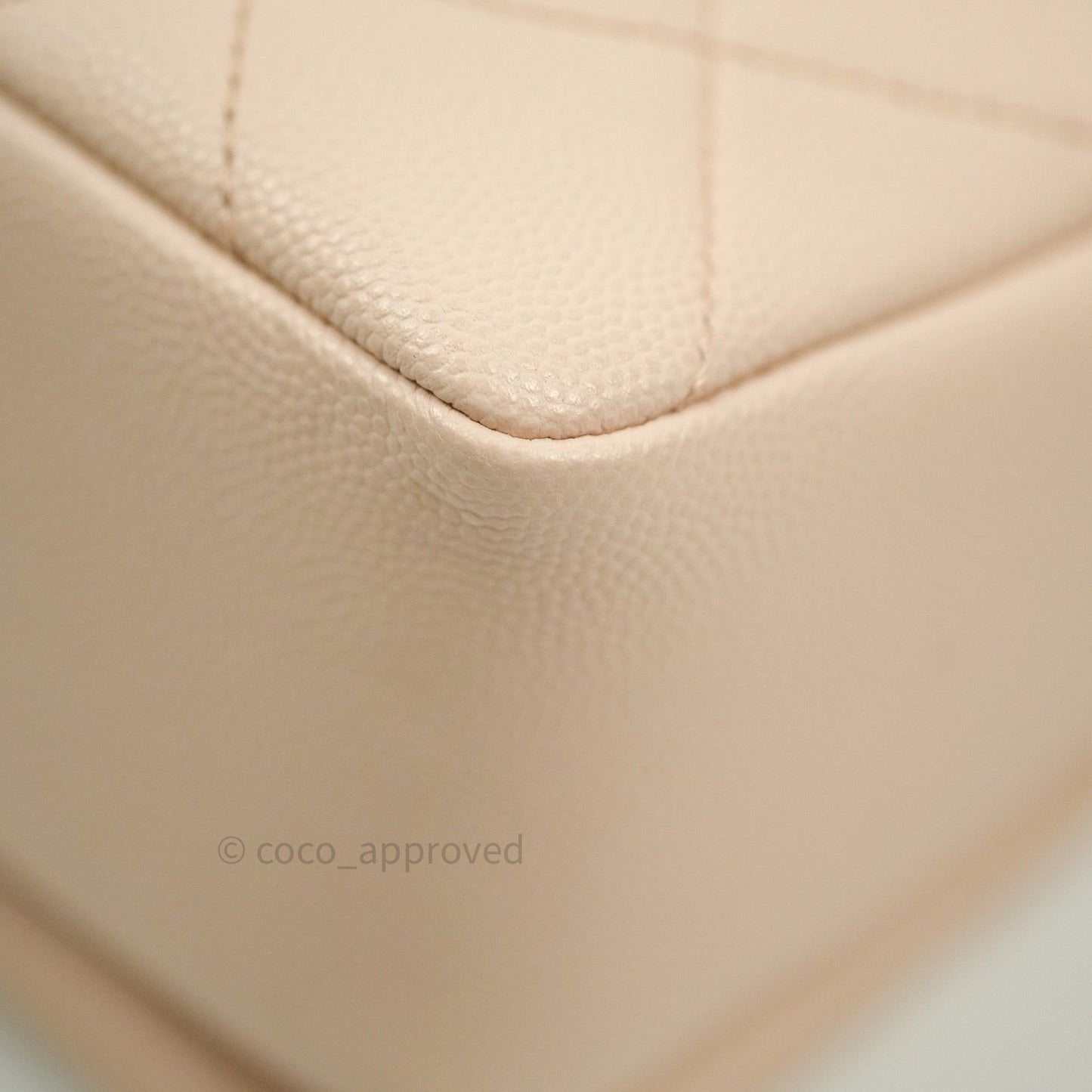 Chanel 2 Way Shoulder Bag Rose Pink Caviar Gold Hardware