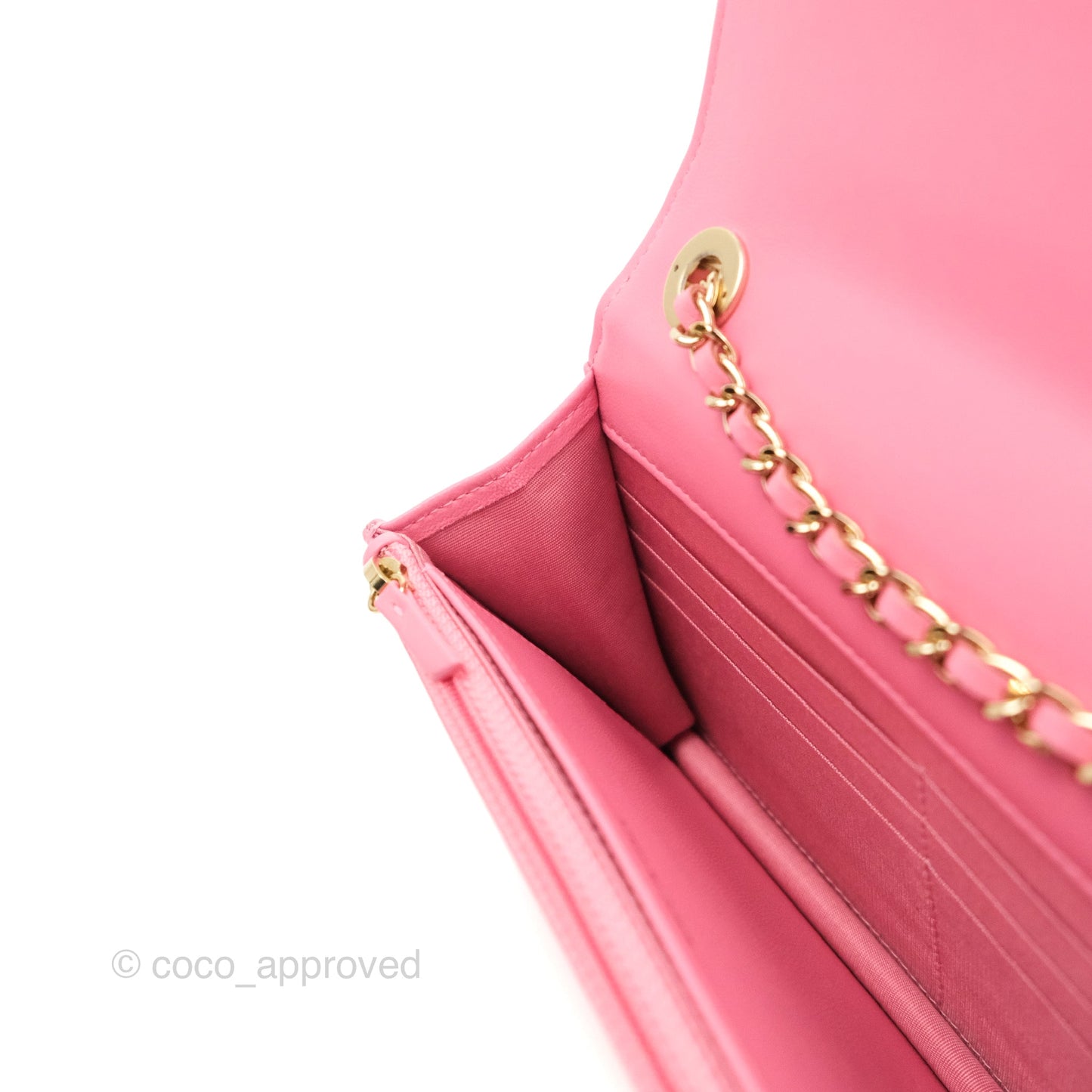 Chanel Trendy CC WOC Pink Lambskin Gold Hardware