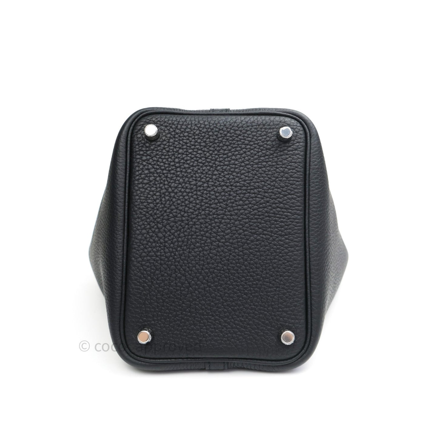 Hermès Taurillon Clemence Picotin Lock 18 PM Black Palladium Hardware