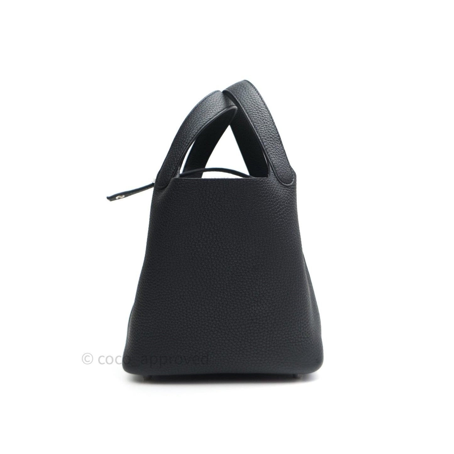 Hermès Taurillon Clemence Picotin Lock 18 PM Black Palladium Hardware