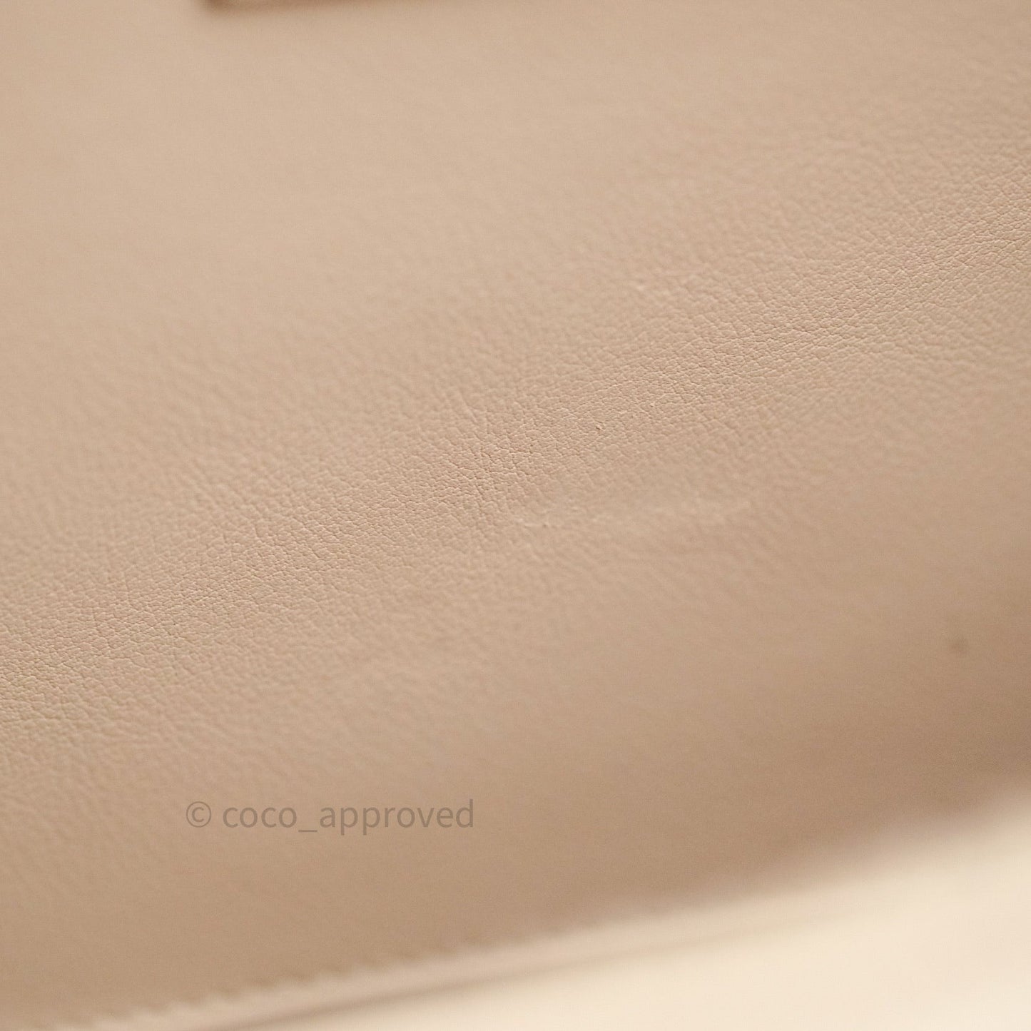 Saint Laurent Calfskin Monogram Baby Cabas Pale Pink Silver Hardware