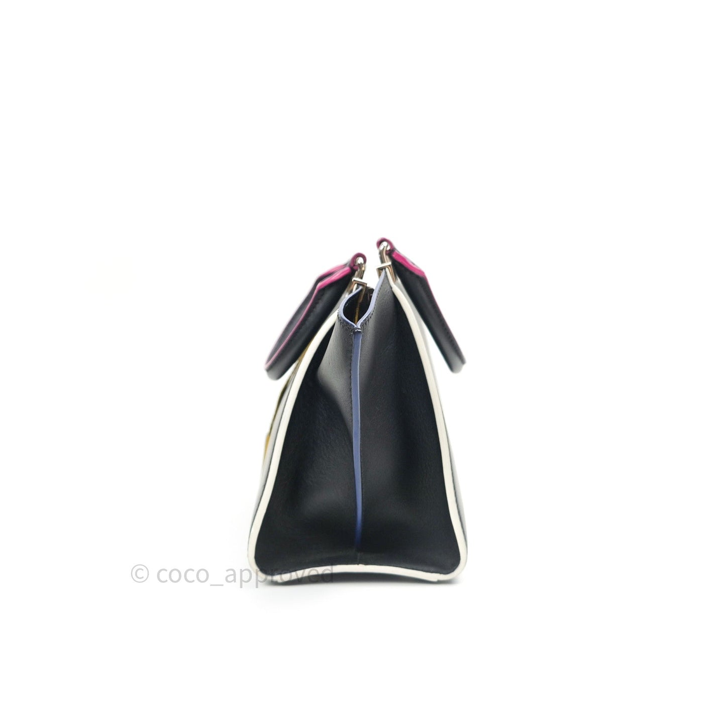 Fendi Calfskin Mini 3jours Tote Black