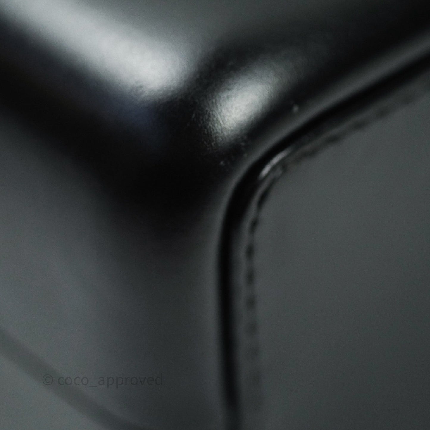 Chanel Gabrielle Backpack Black Aged Calfskin Small Navy Black