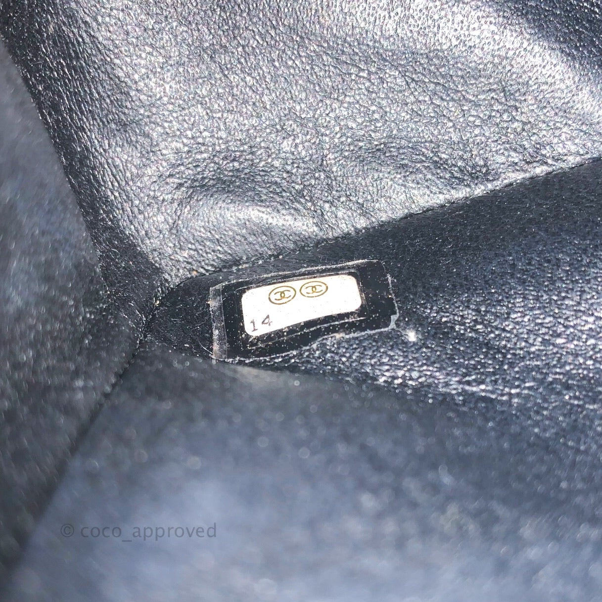 Chanel Classic Small S/M Flap Black Caviar Silver Hardware