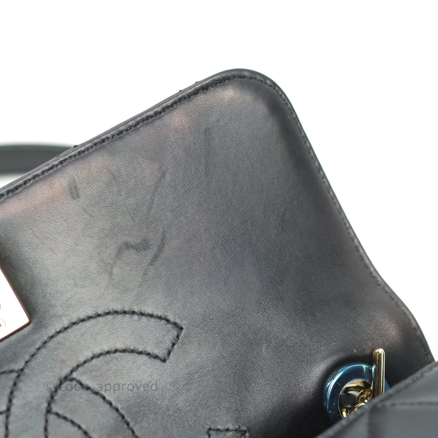 Chanel Trendy CC Quilted Small Black Lambskin Gold Hardware