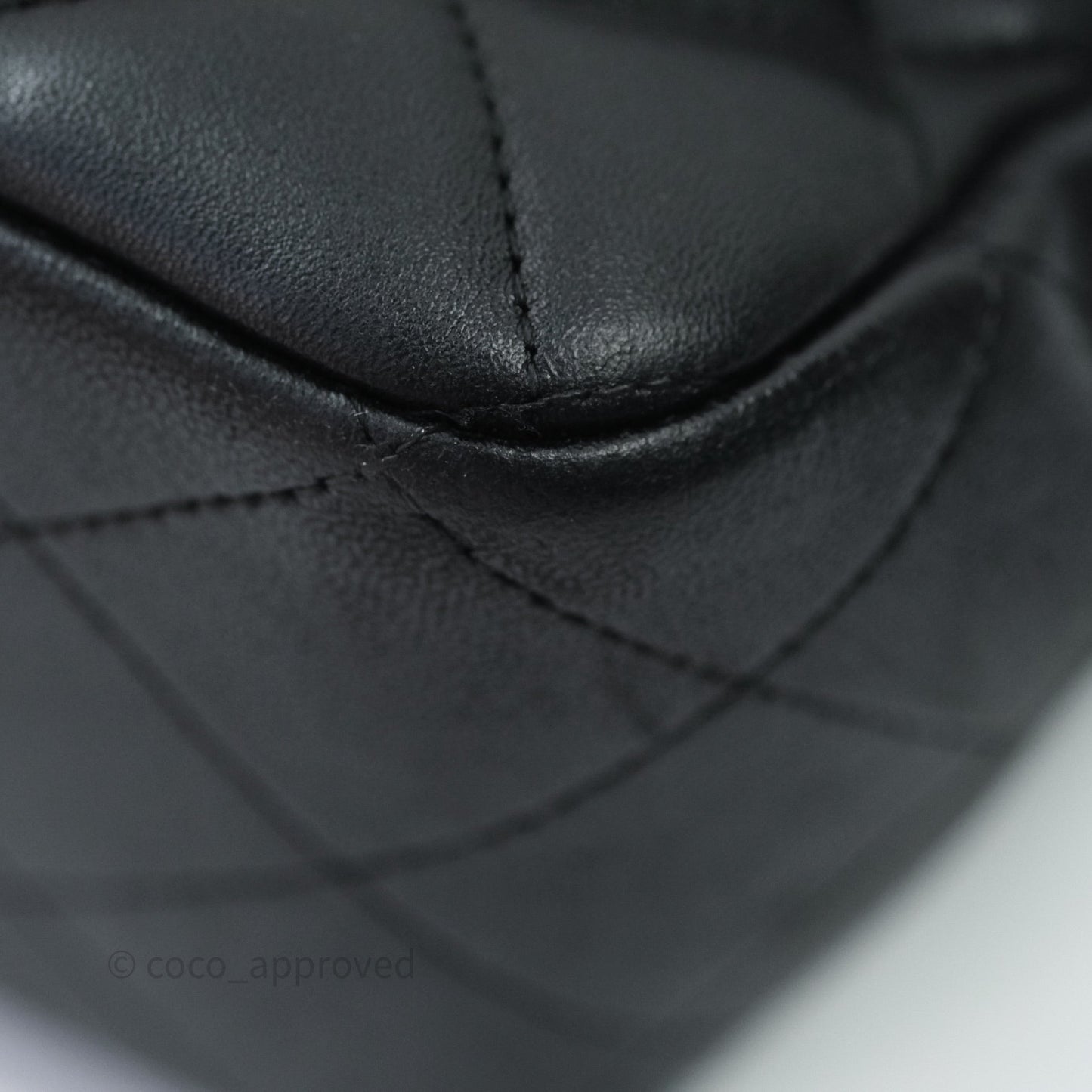 Chanel Jumbo Single Flap Black Lambskin Gold Hardware⁣⁣