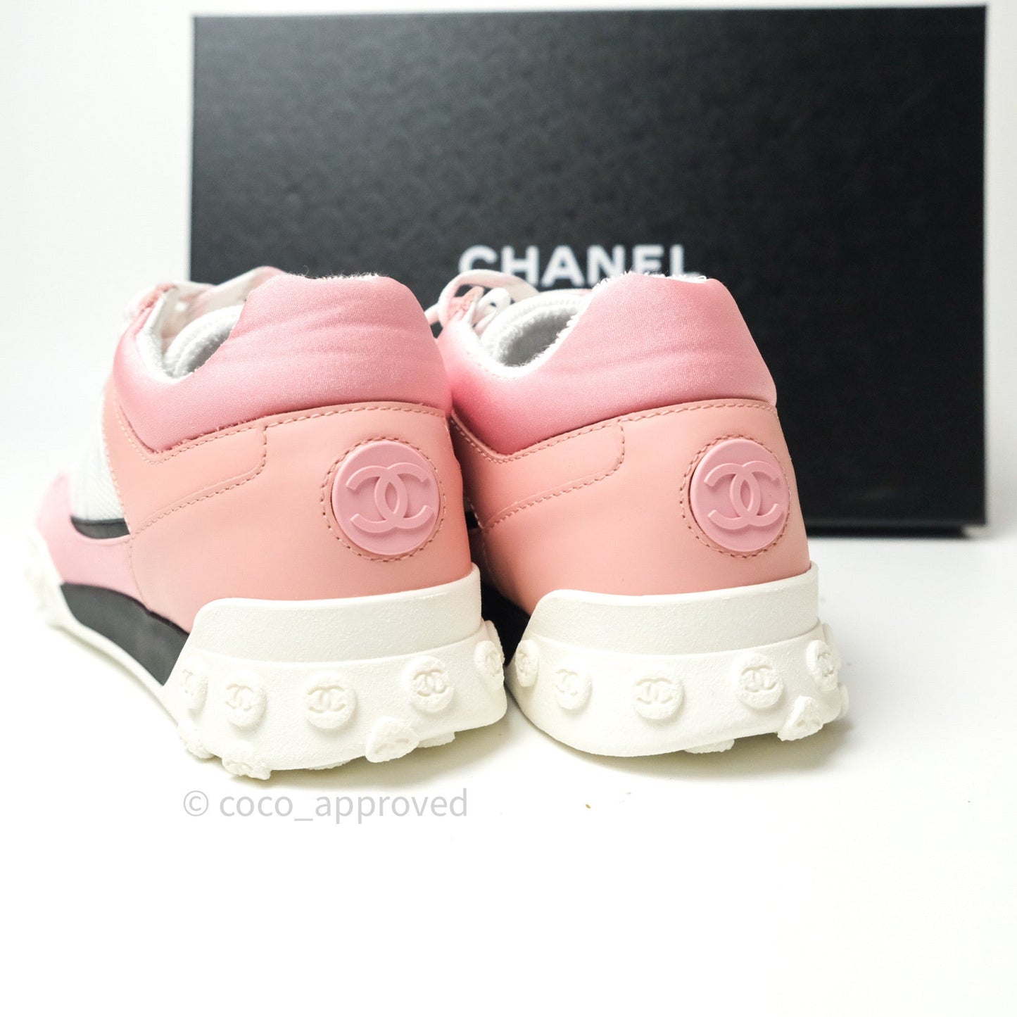 Chanel CC Trainers Pink 38