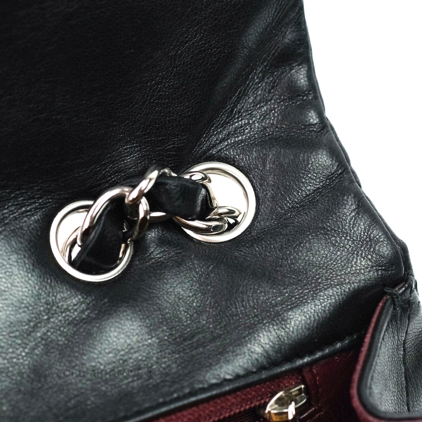 Chanel Jumbo Single Flap Black Lambskin Silver Hardware⁣⁣