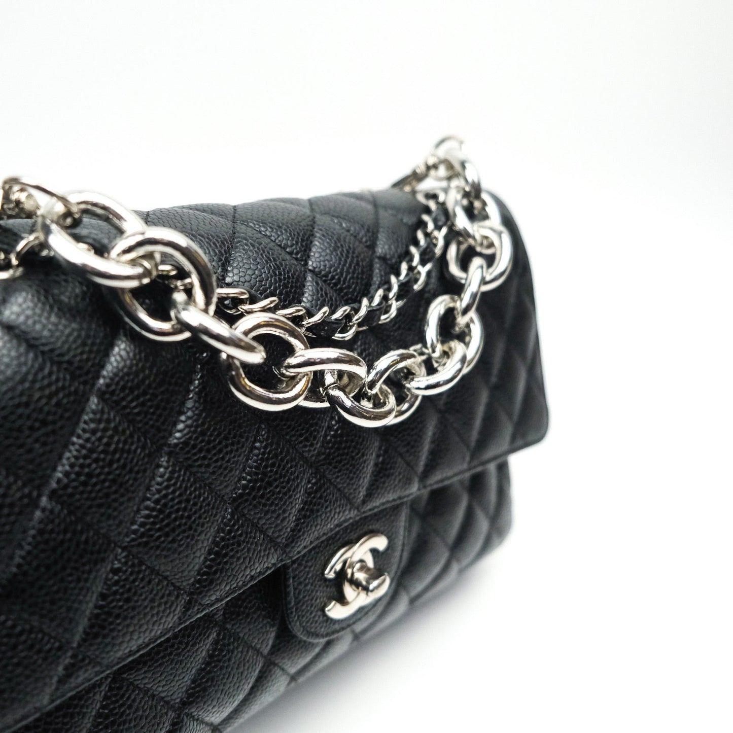 Circle Link Loop Chain (Silver)