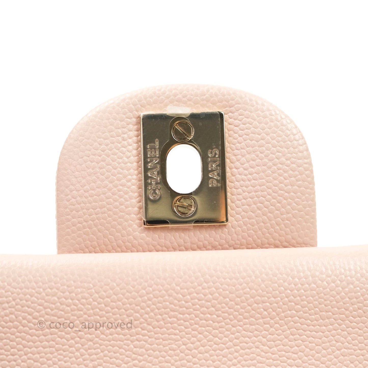 Chanel Classic Small S/M Flap Pink Caviar Gold Hardware