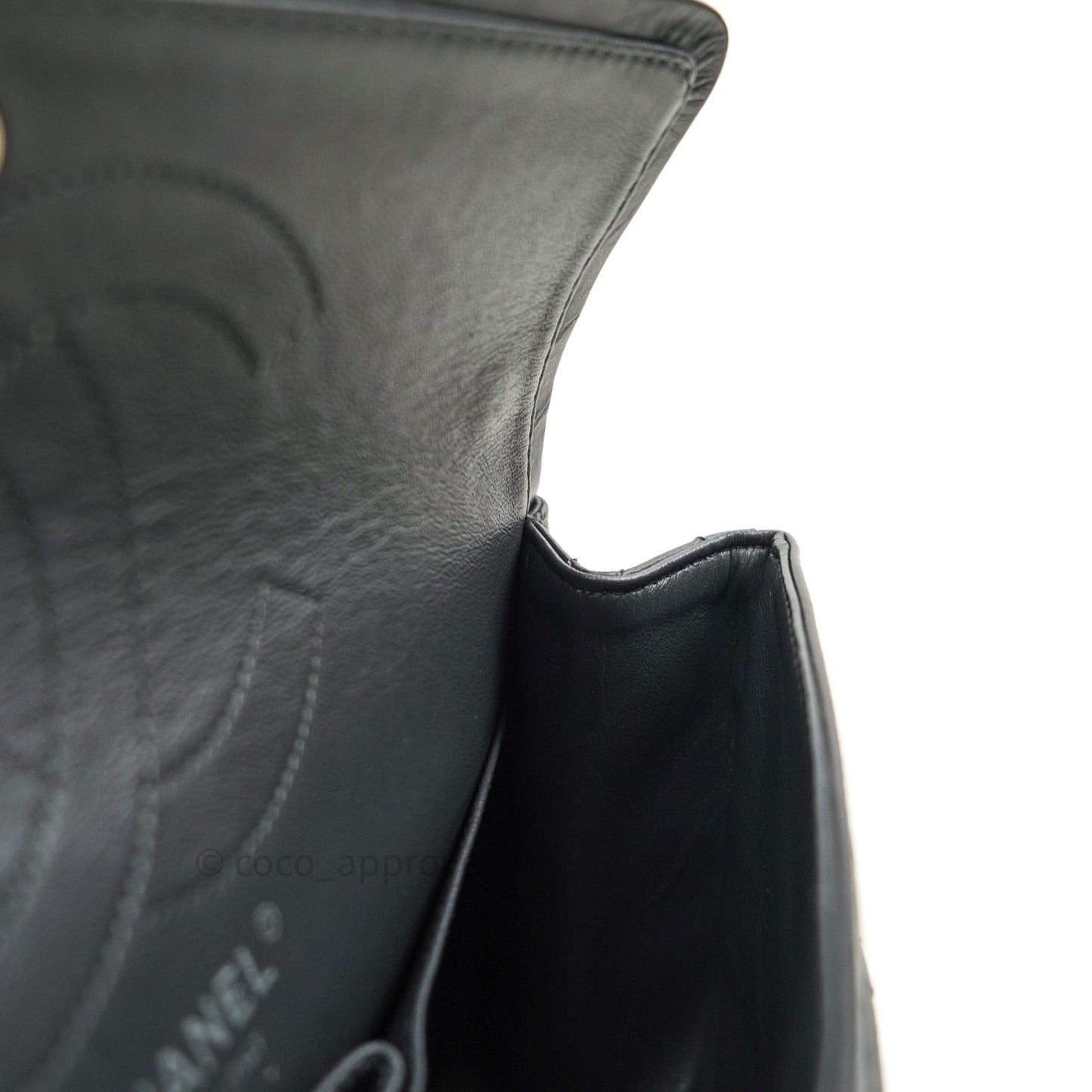 Chanel Reissue Quilted Aged Calfskin Dark Grey Ruthenium Hardware 226