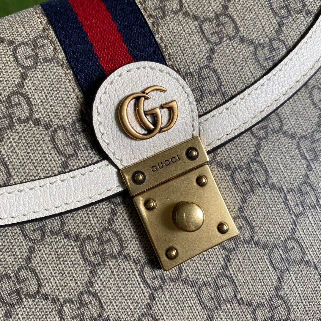 Luxury Gucci Ophidia Small Top Handle Bag