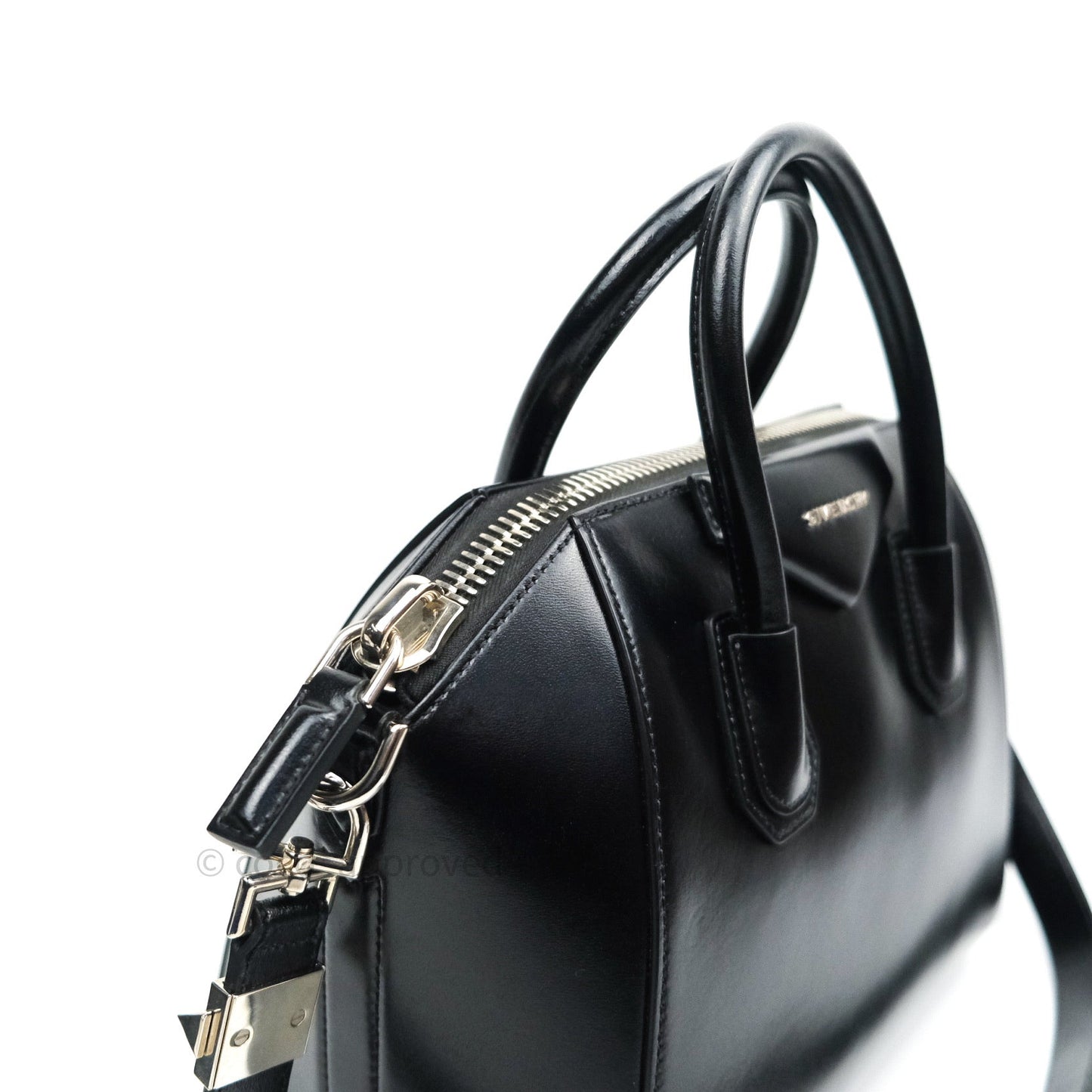 Givenchy Antigona Small Black Calfskin Silver Hardware