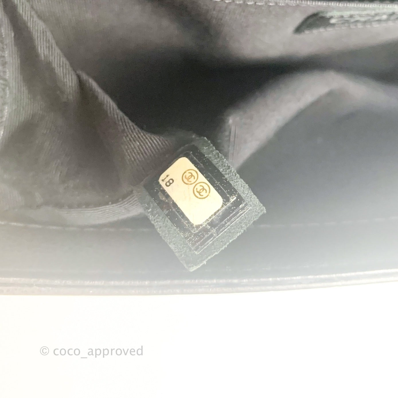 Chanel Boy Quilted Medium Black Grained Calfskin Ruthenium Hardware