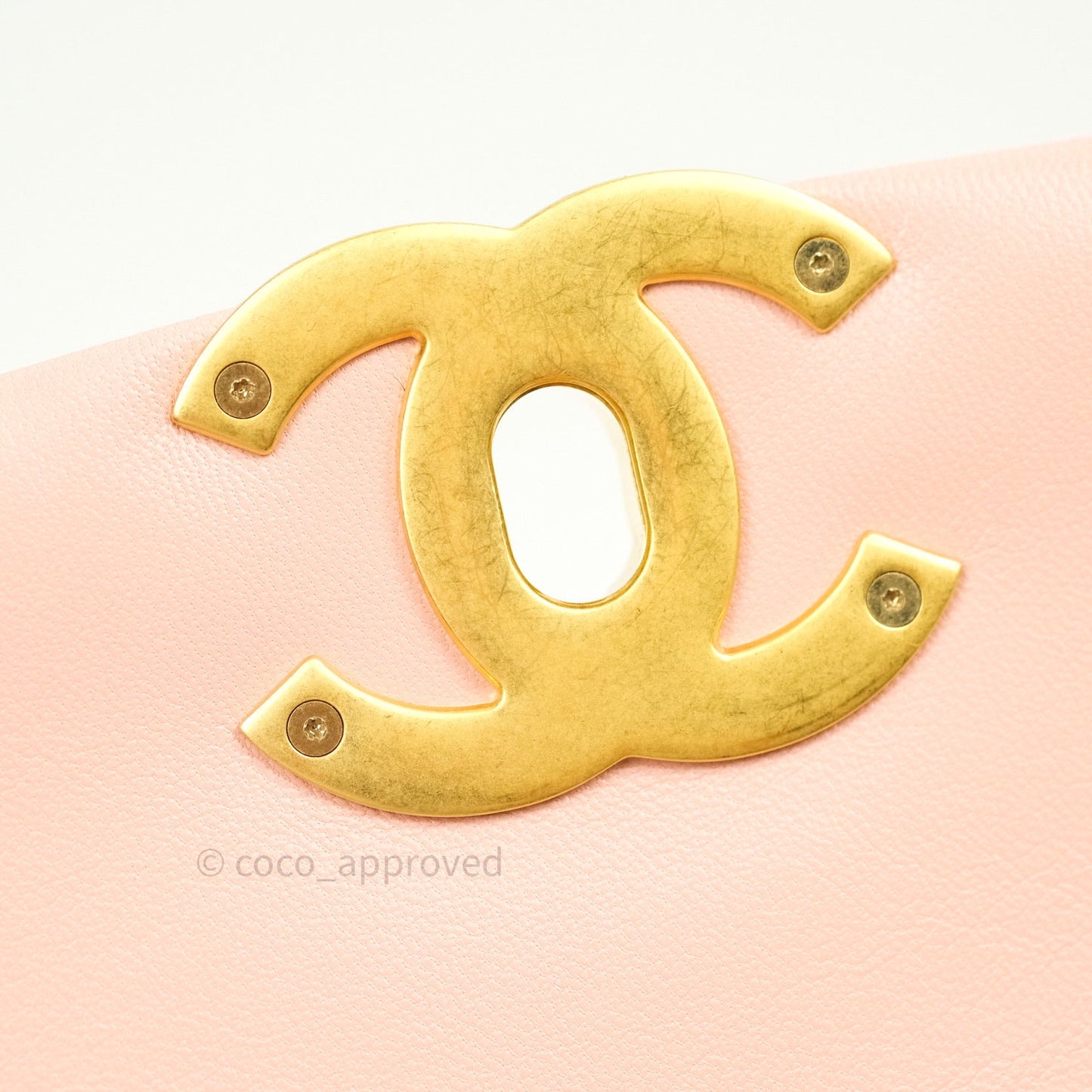 Chanel 19 Small Goatskin Rose Pink Mixed Hardware