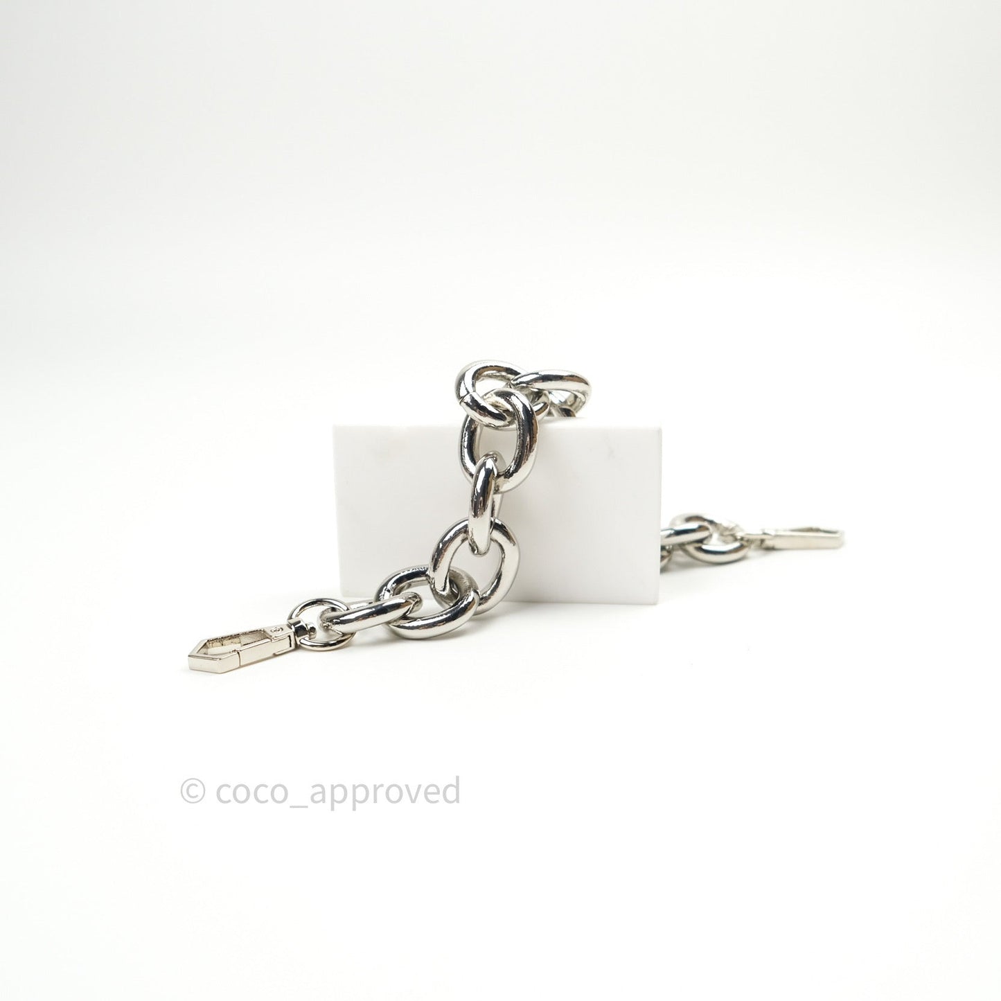 Circle Link Loop Chain (Silver)