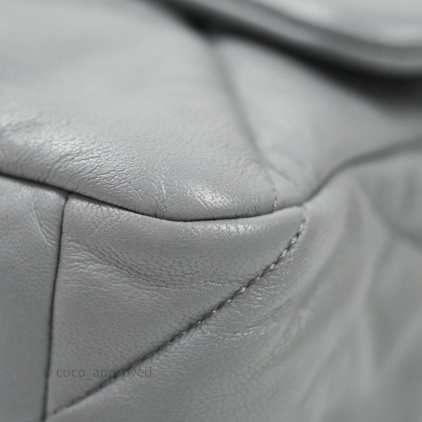 Chanel 19 Medium Grey Mixed Hardware Lambskin