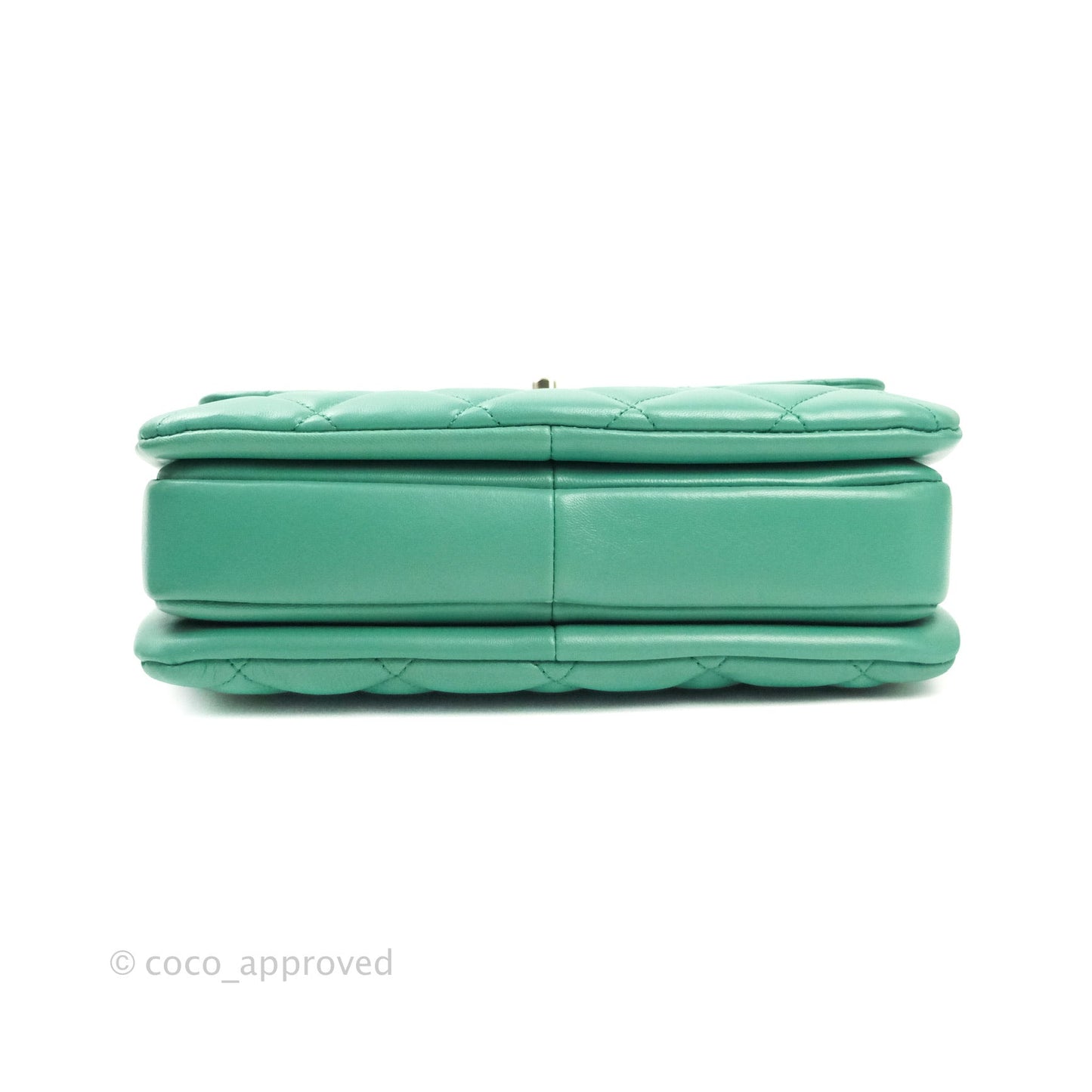 Chanel Trendy CC Small Mint Green Lambskin Gold Hardware