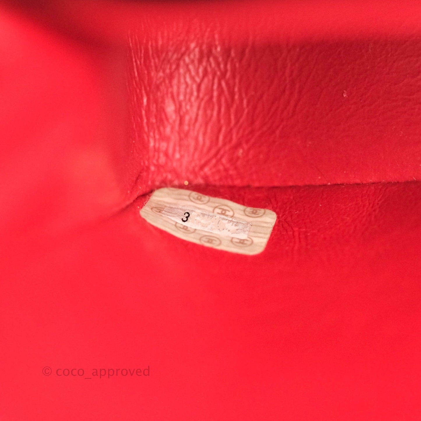 Chanel Red Quilted Lambskin Medium Vintage Classic Diana Flap Bag