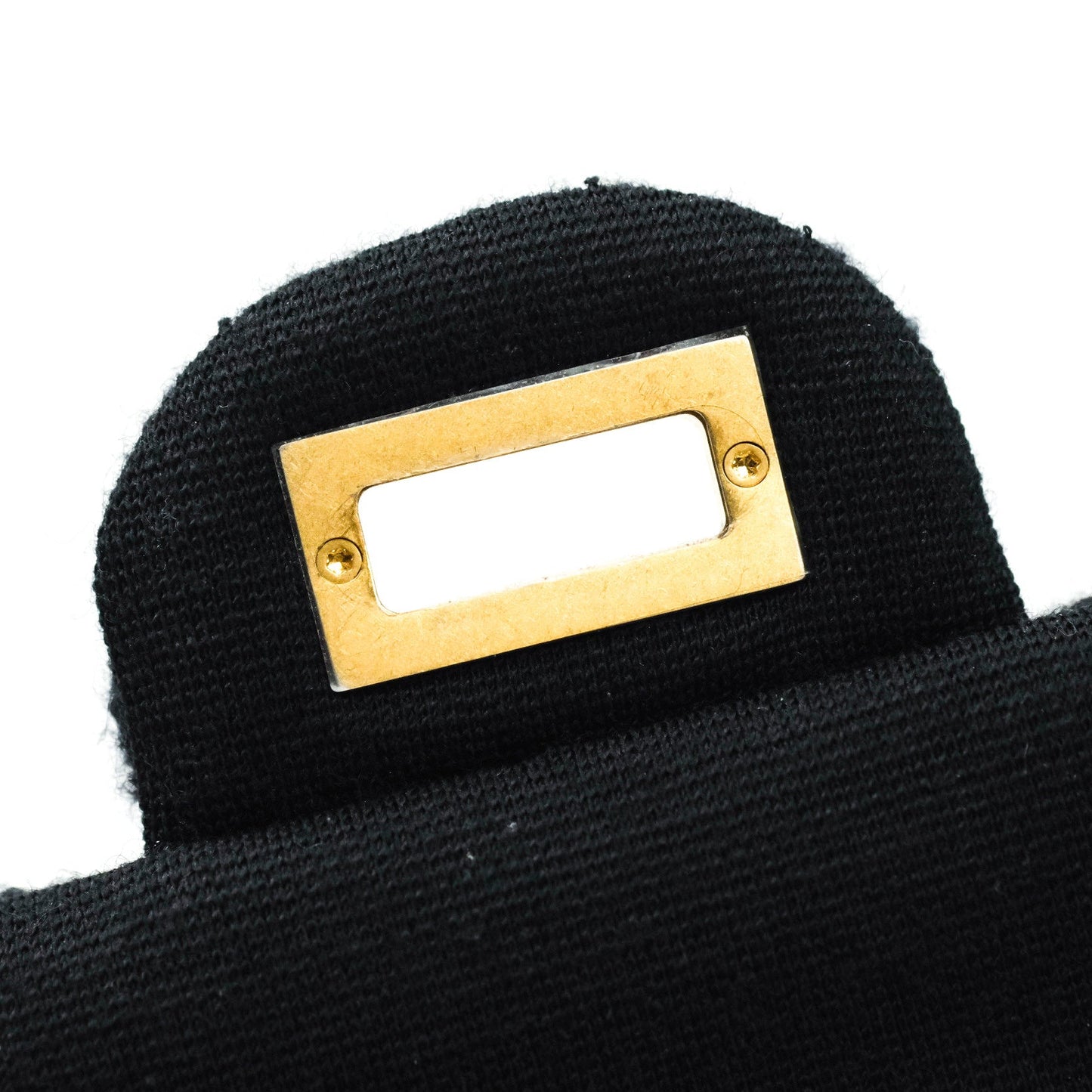 Chanel Mini Reissue 224 Black Navy Tweed Gold Hardware