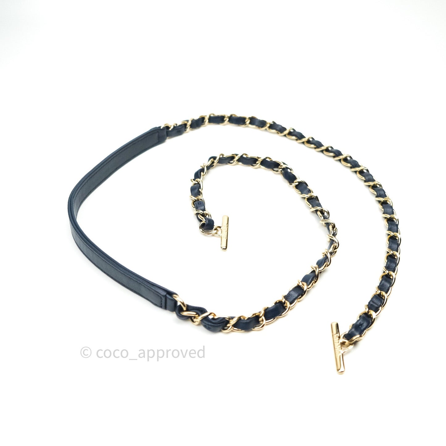 Chanel Trendy CC Small Navy Lambskin Gold Hardware
