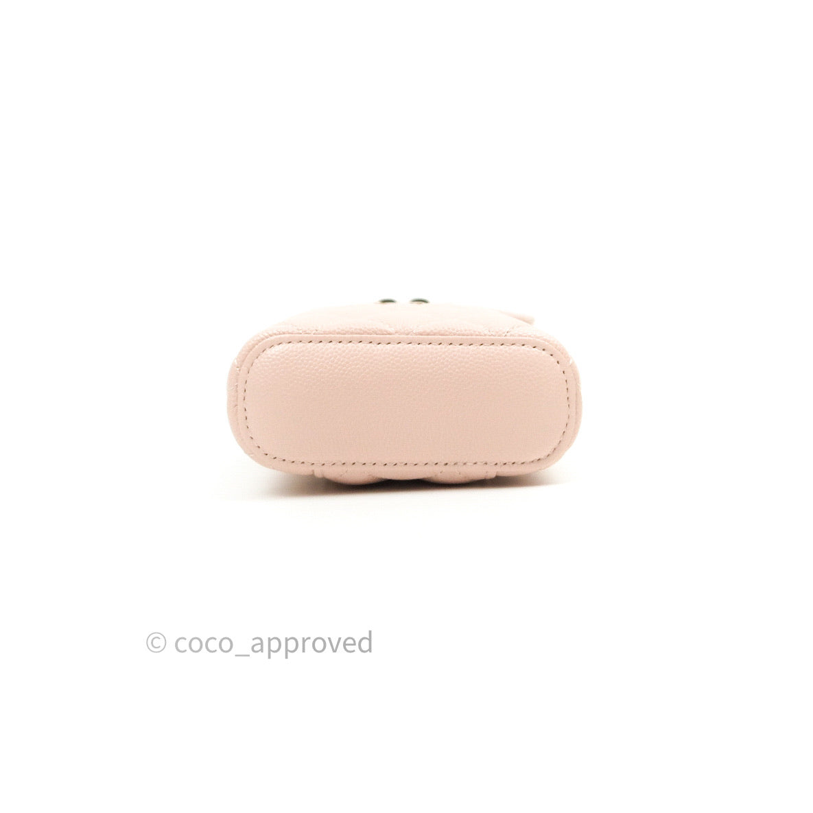 Chanel Classic Mini Vanity With Chain Pink Caviar Gold Hardware
