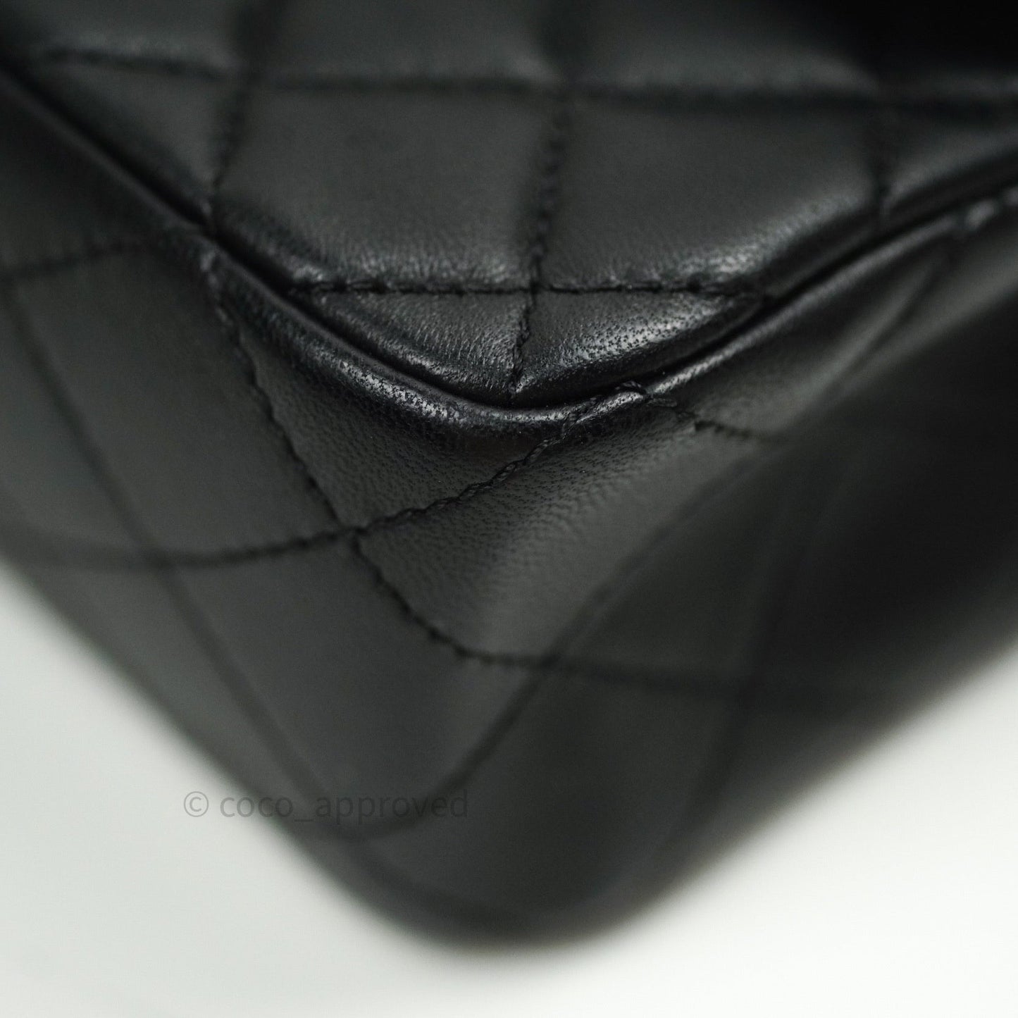 Chanel Quilted Medium Lambskin Westminster Pearl Flap Black