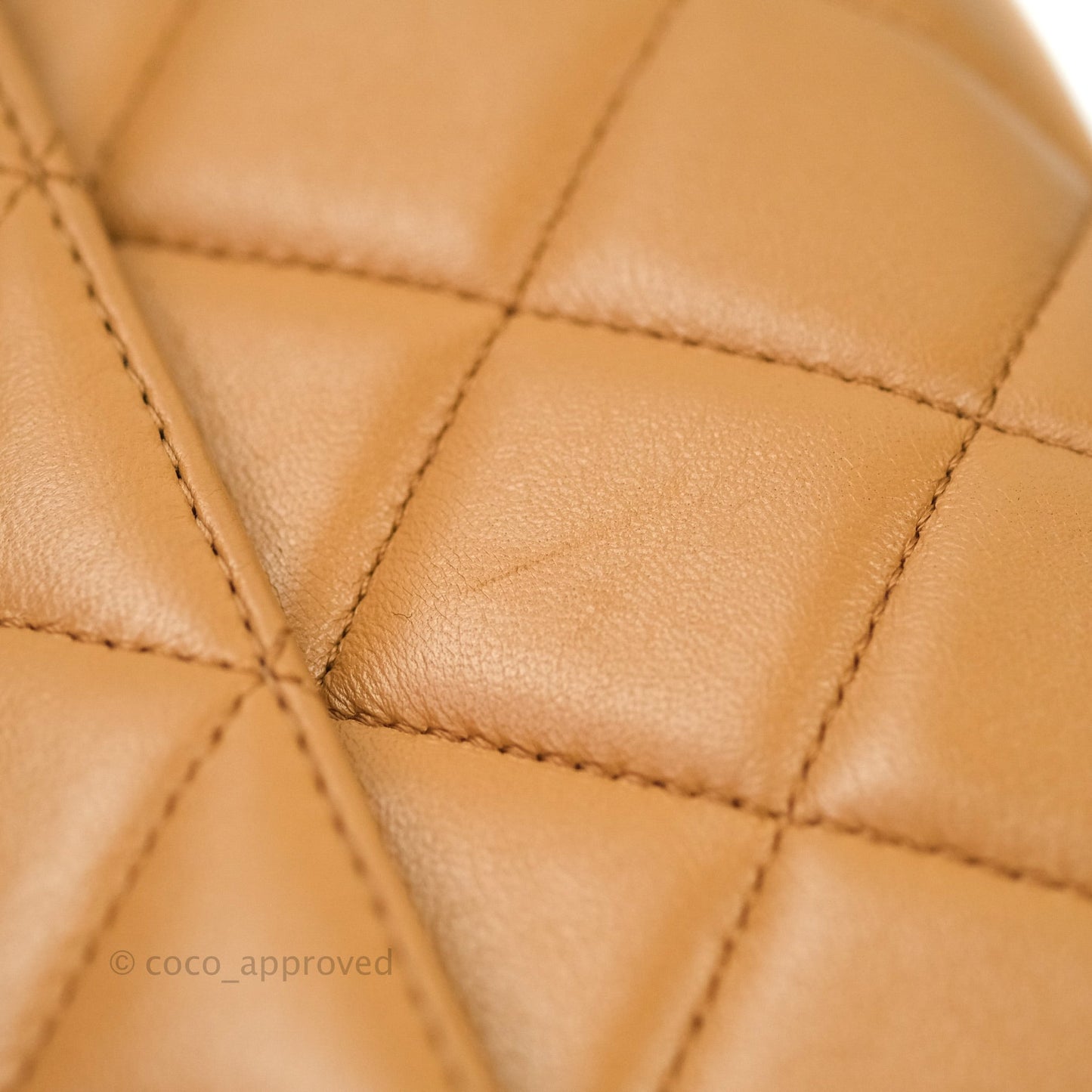 Chanel Trendy CC Small Dark Beige Lambskin Gold Hardware