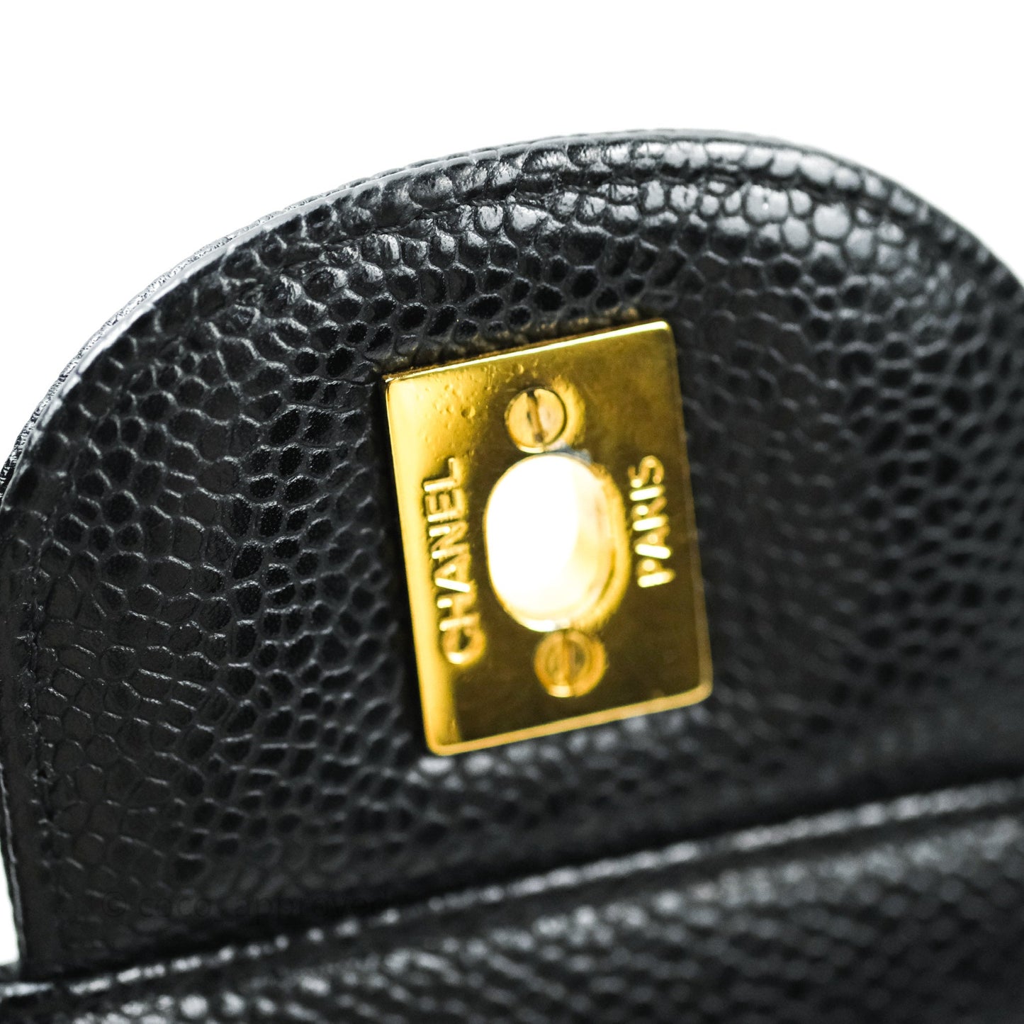 Chanel Jumbo Single Flap Black Caviar Gold Hardware⁣⁣