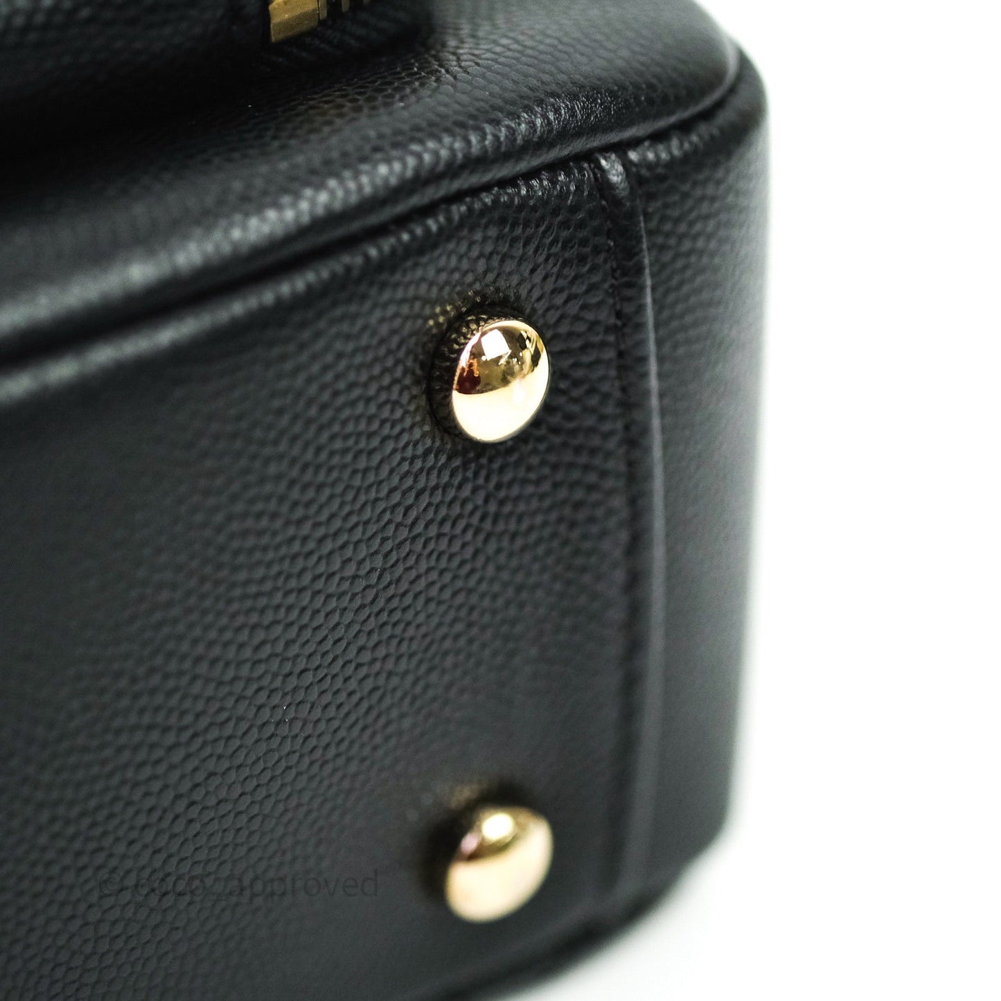 Chanel Quilted Medium Business Affinity Flap Black Caviar Light Gold Hardware
