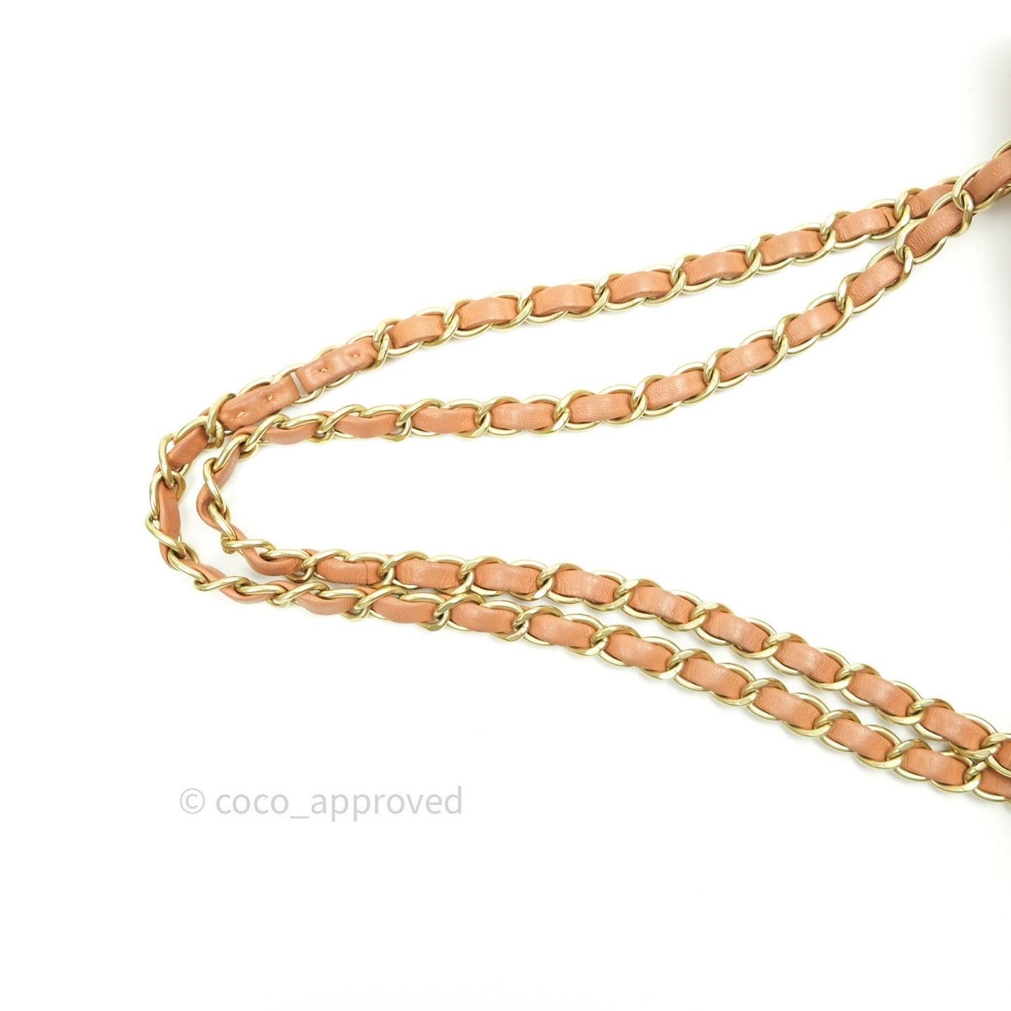 Chanel Classic M/L Beige Lambskin Gold Hardware