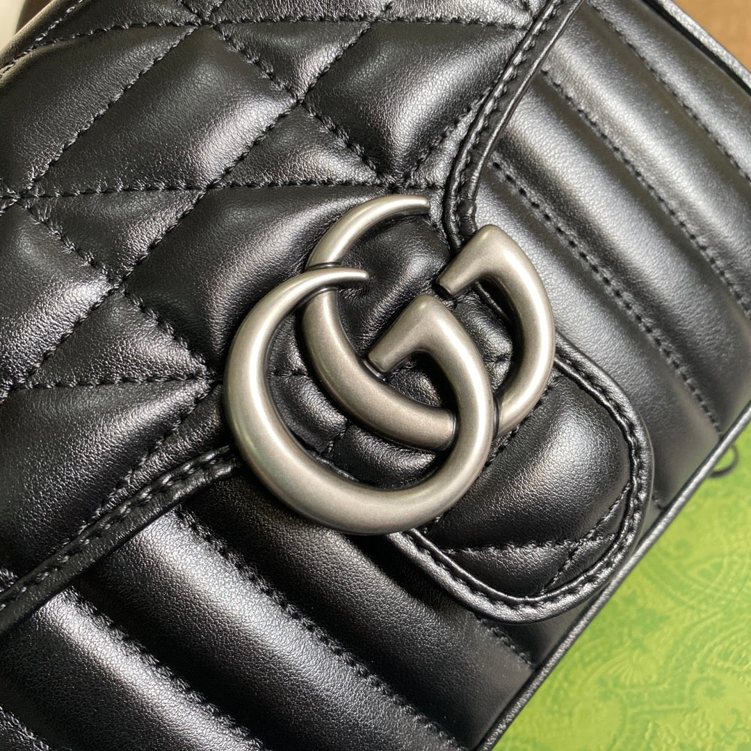 Luxury Gucci Marmont Mini Top Handle Bag