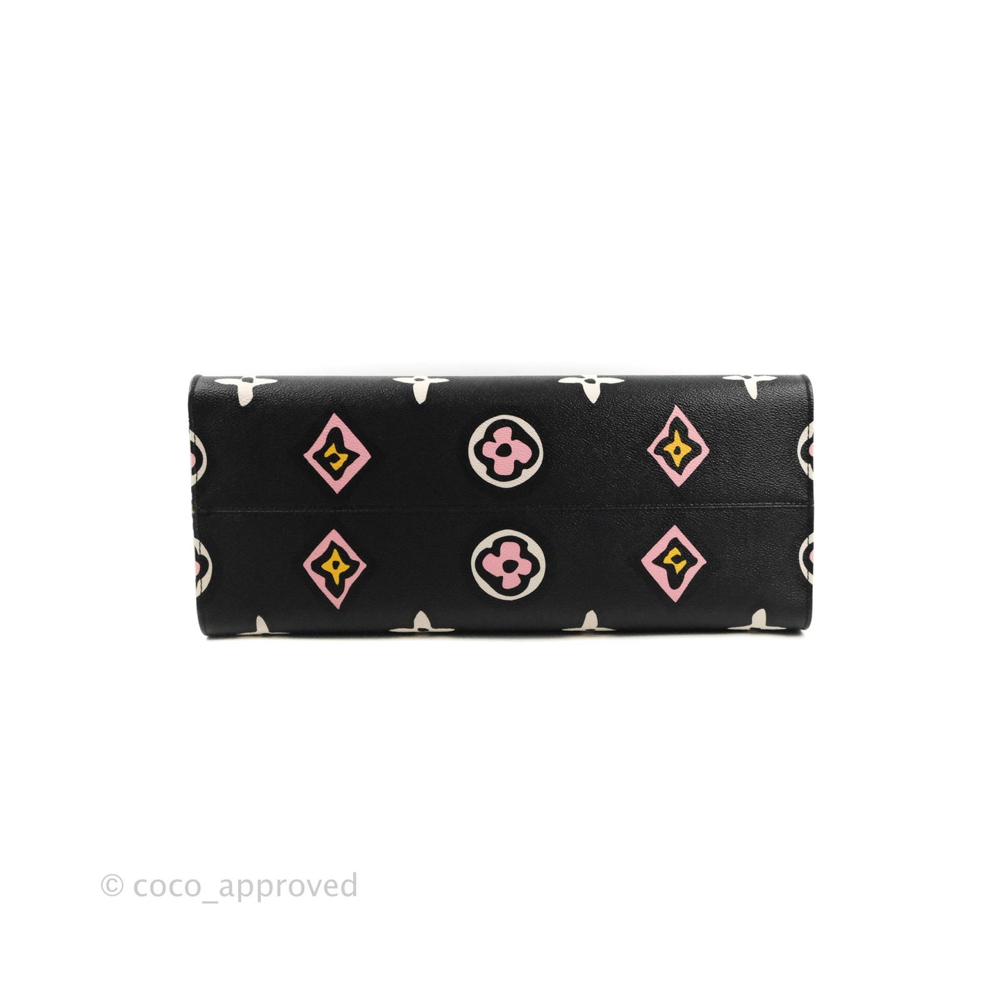 Louis Vuitton Monogram Giant Wild At Heart Onthego GM Black