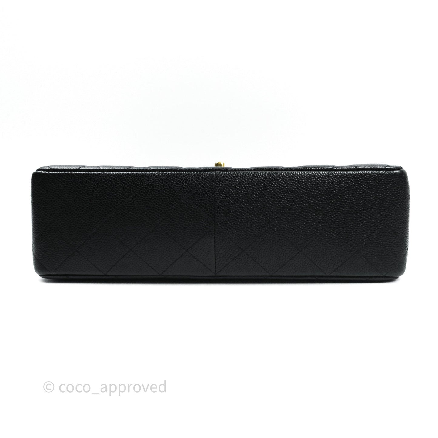 Chanel Jumbo Single Flap Black Caviar Gold Hardware⁣⁣