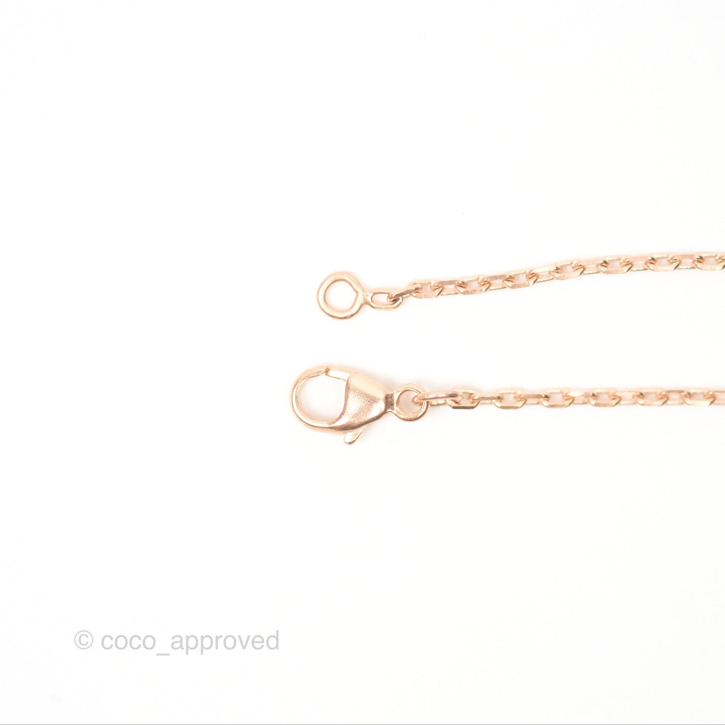 Hermès Mini Pop H Pendant Necklace Marron Glace Rose Gold Hardware