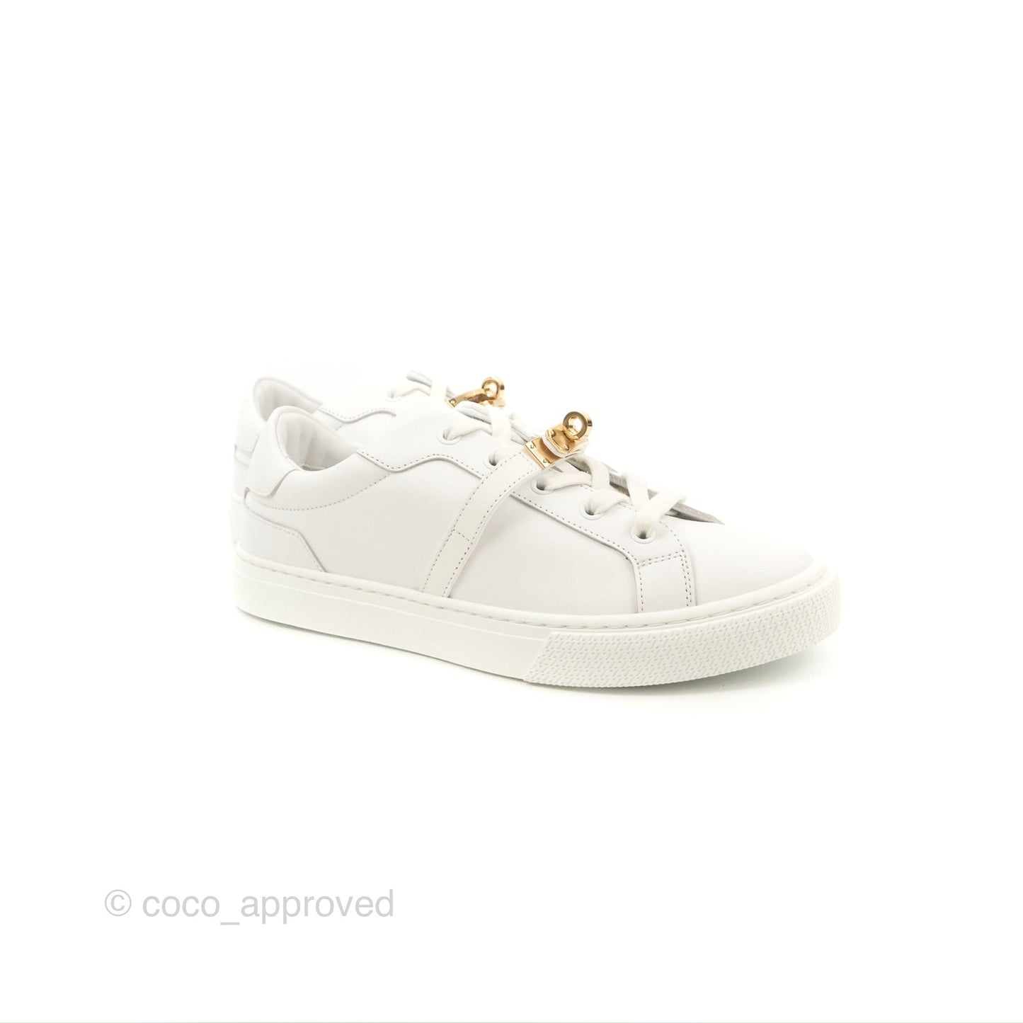 Hermès Day Sneakers White Size 38
