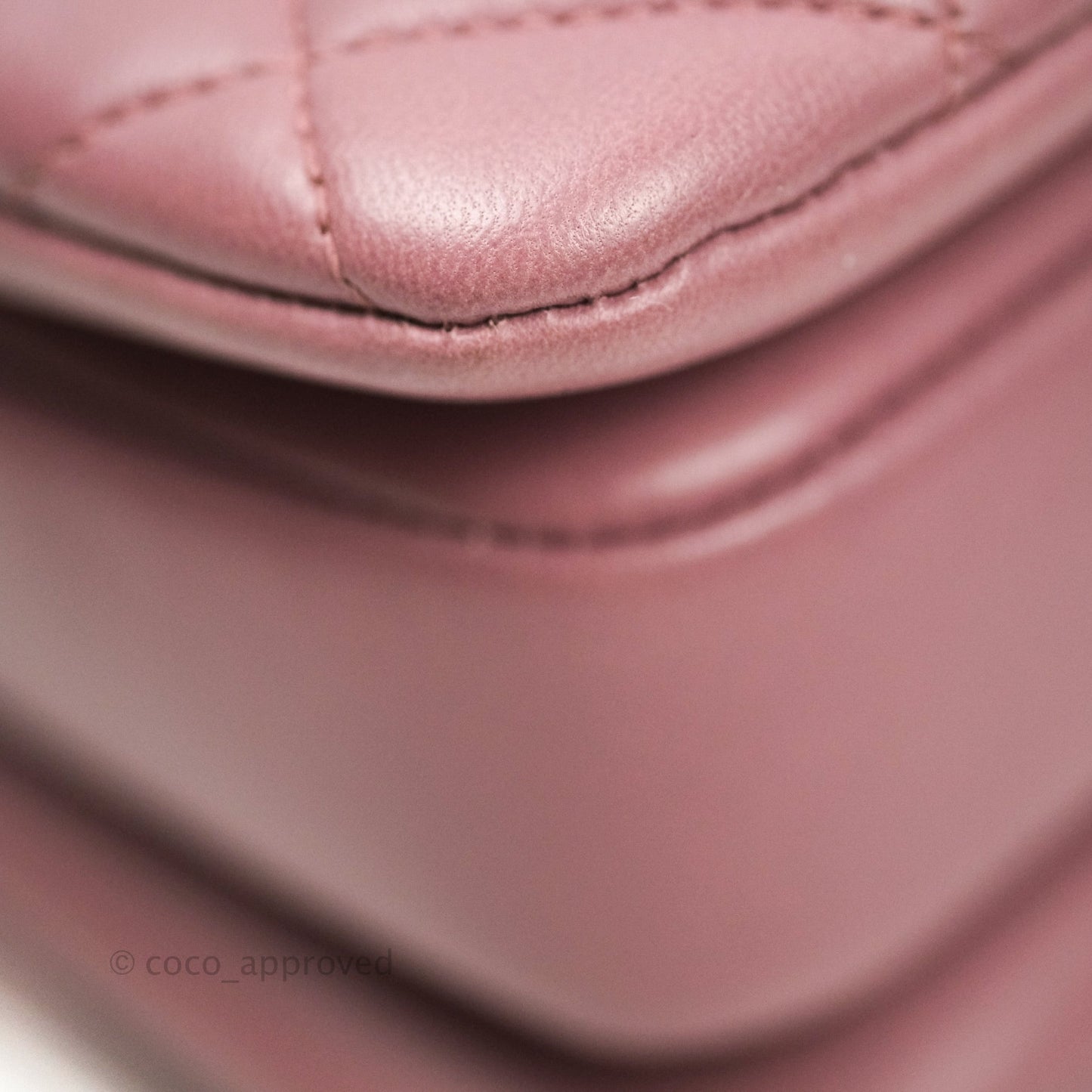 Chanel Trendy CC Small Mauve Pink Lambskin Ruthenium Hardware