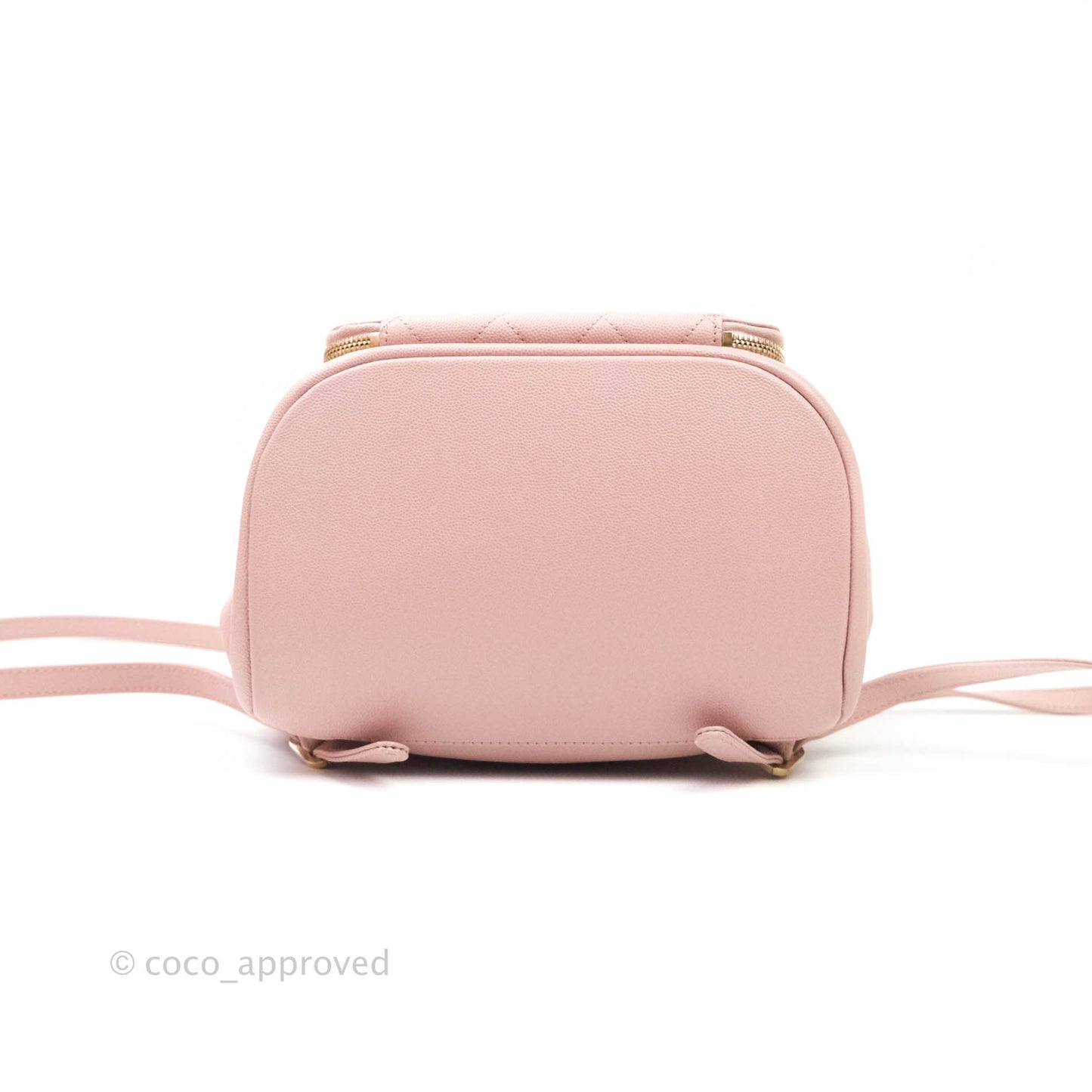 Chanel Quilted Business Affinity Backpack Pink Caviar Gold Hardware