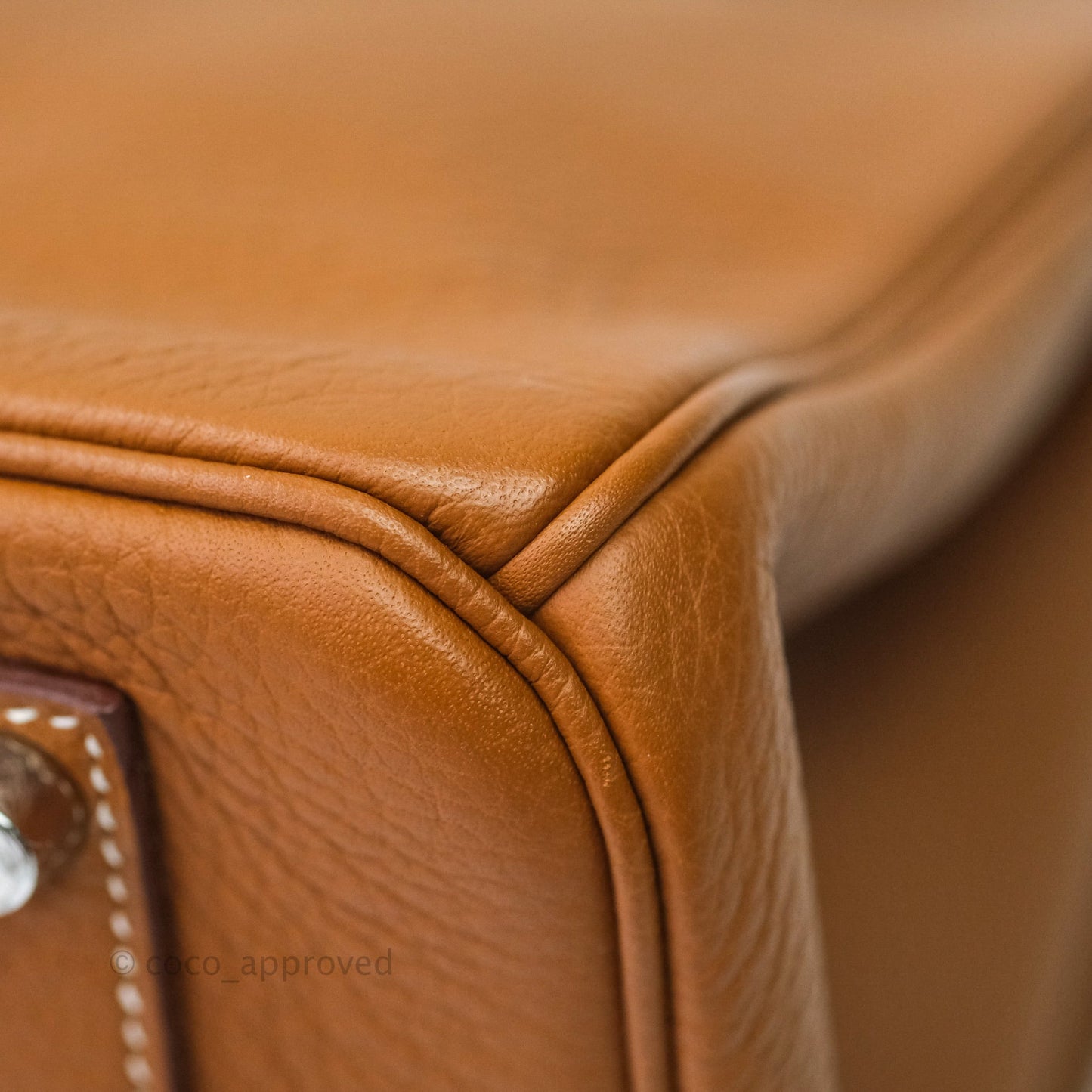 Hermès Birkin 35 Gold Togo Palladium Hardware