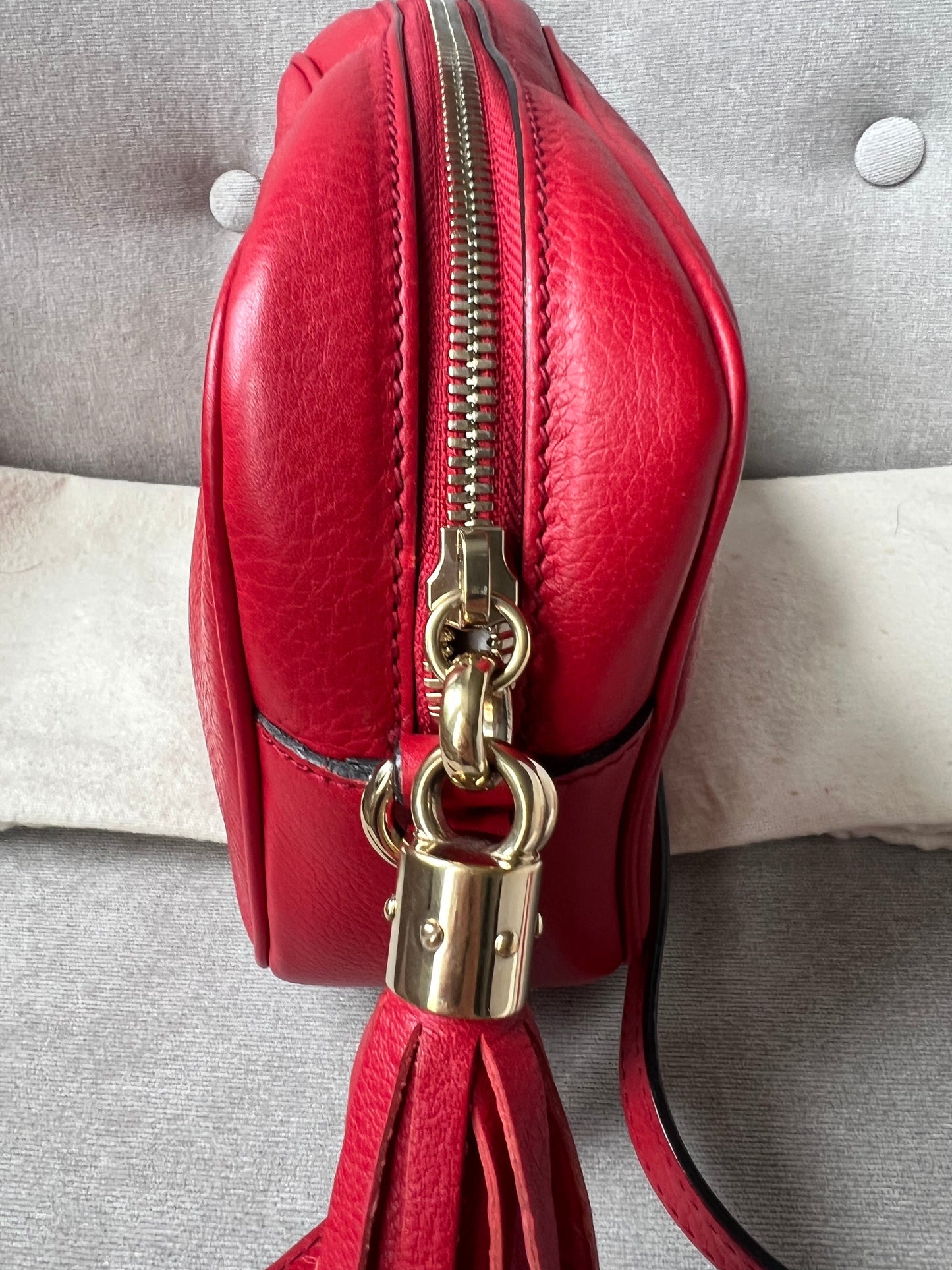 Luxury Gucci Red Soho Disco