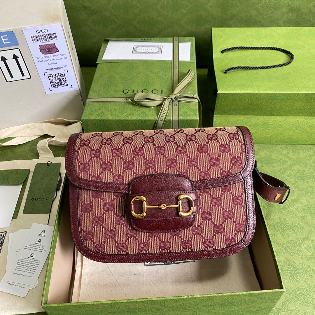 Luxury Gucci Horsebit 1955 Small Shoulder  Bag