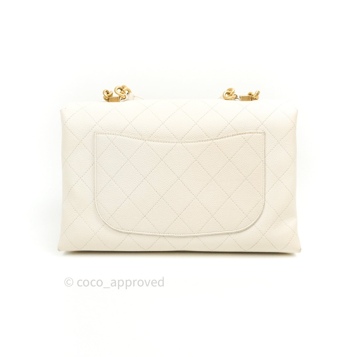 Chanel Chic Affinity Medium Grained Calfskin White Gold Hardware