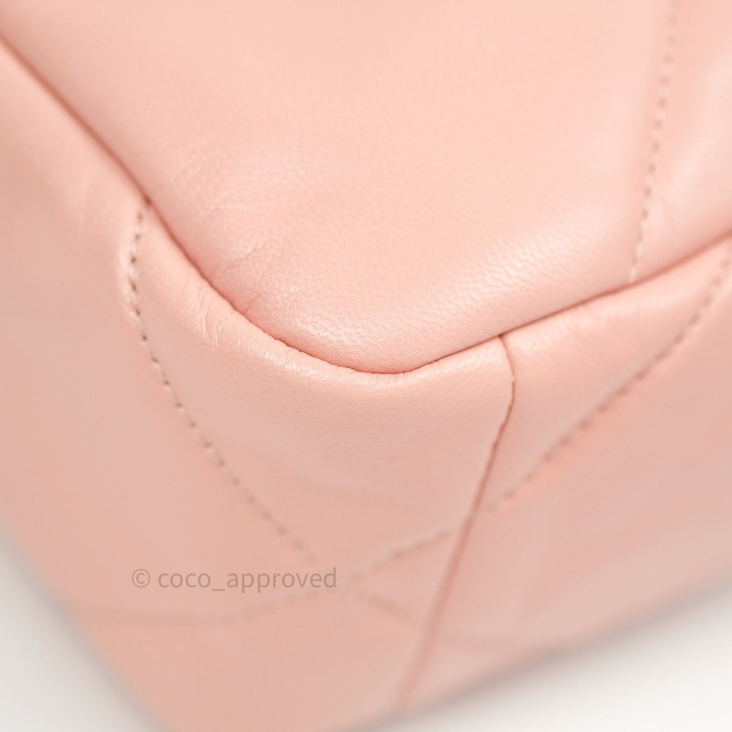Chanel 19 Small Goatskin Rose Pink Mixed Hardware