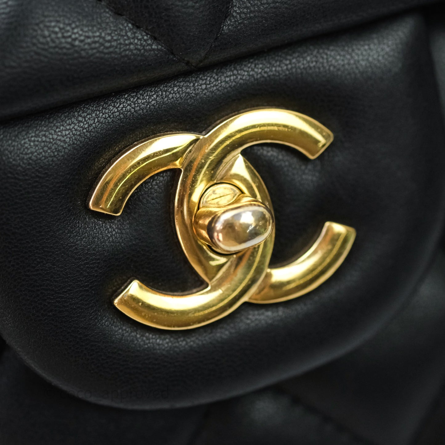 Chanel Jumbo Single Flap Black Lambskin Gold Hardware⁣⁣