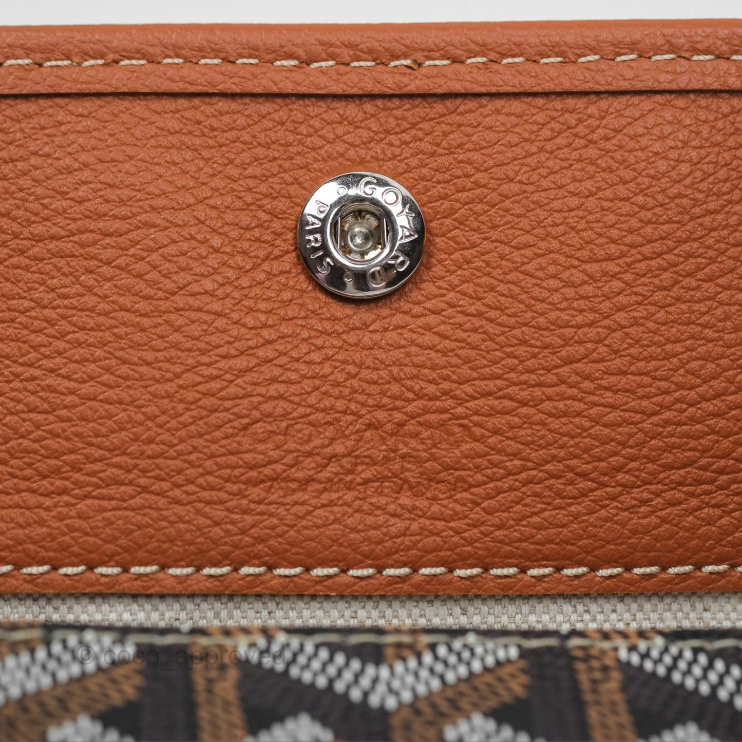 Goyard Bohème Hobo Bag Black/Tan Goyardine Canvas