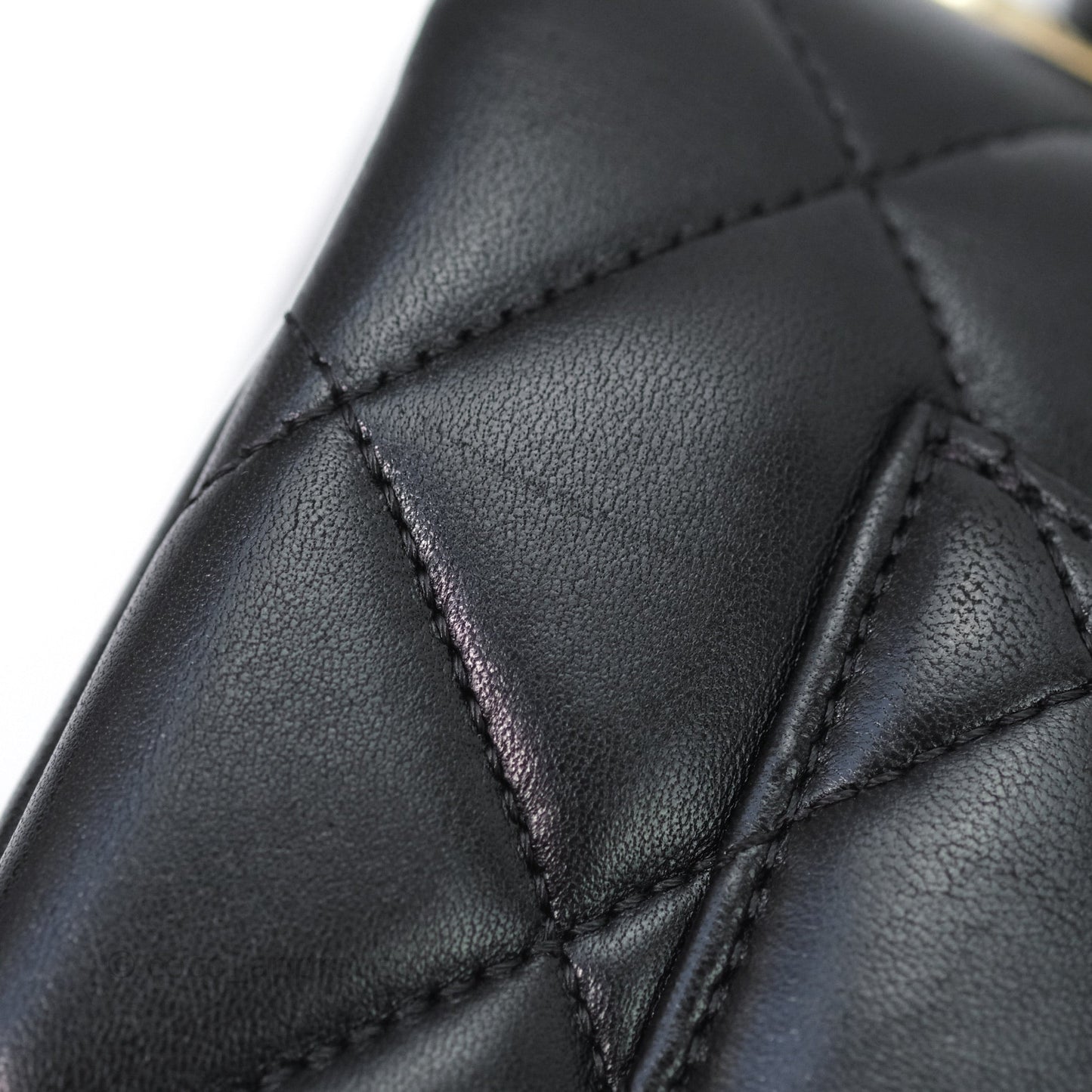 Chanel Trendy CC Small Black Lambskin Gold Hardware