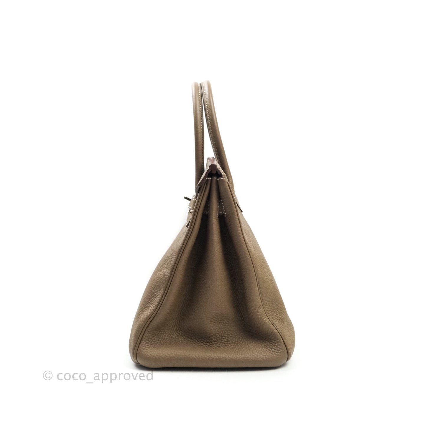 Hermès Birkin 35 Etoupe Togo Palladium Hardware